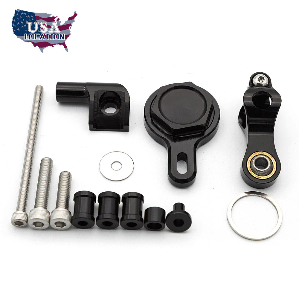 For YAMAHA YZF R1 1998 1999 2000 2001 CNC Motorcycle Steering Damper Bracket Kit