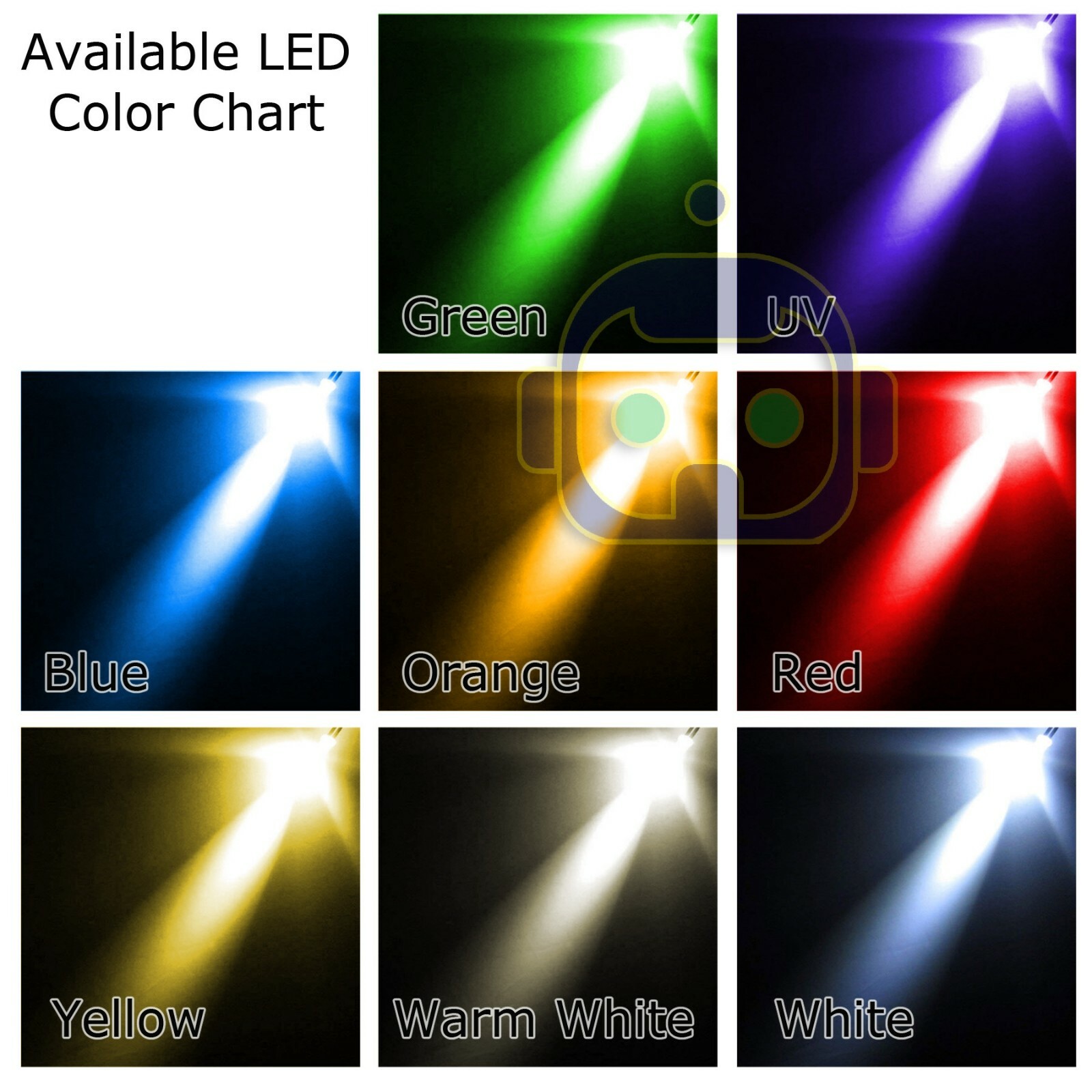 1.8mm 2mm 3mm 5mm 8mm 10mm Pre Wired LED DC9-12V Lights Emitting Diodes