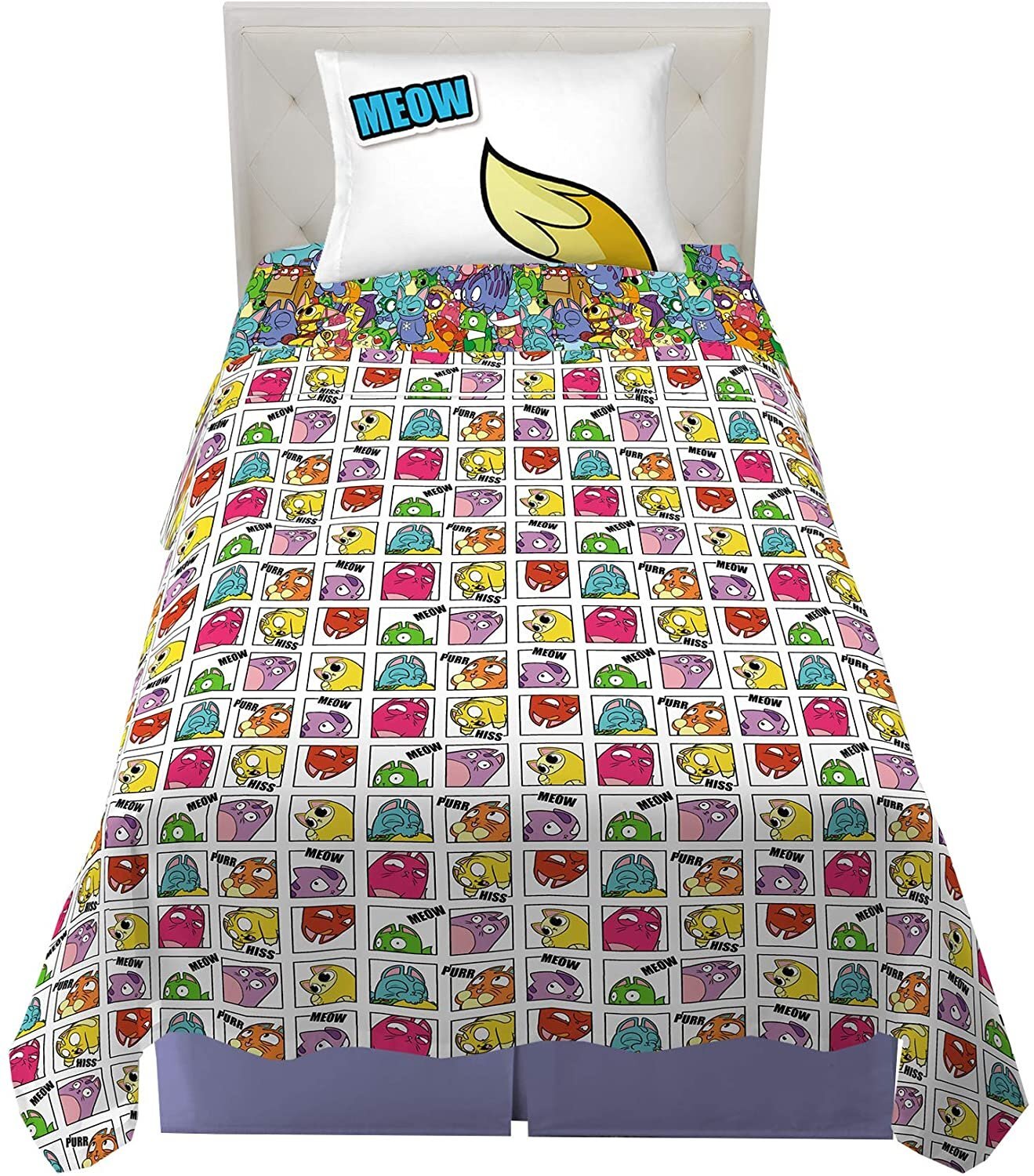 Franco Kids Hasbro Lost Kitties Twin Sheet Set