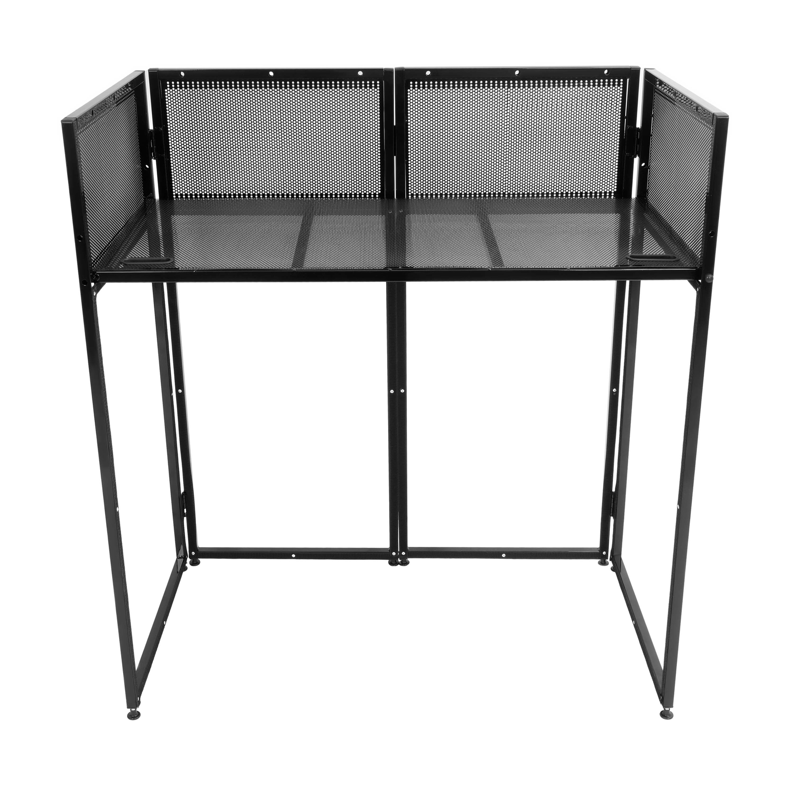 DJ Table Station Adjustable Booth Facade + Flat Table w/Travel Bag 20x40x45"