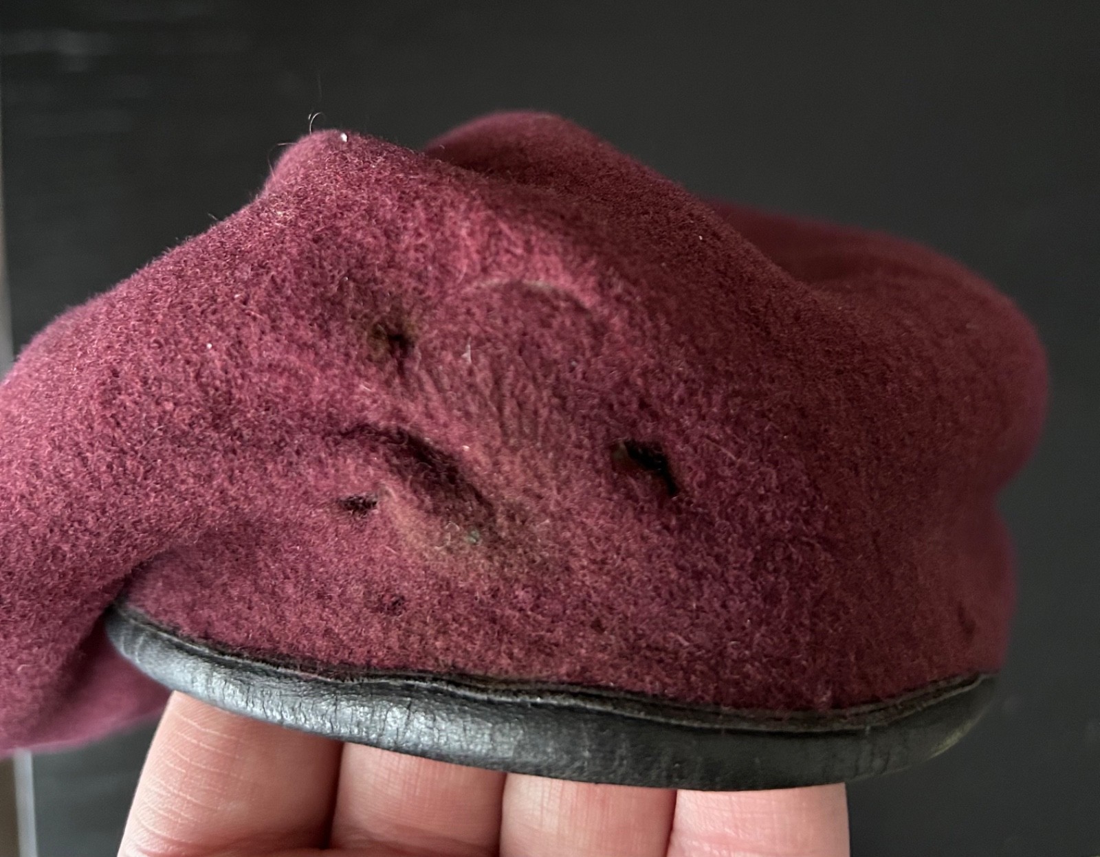 Canadian Airborne Dorothea Knitting Mills Limited Toronto 1950 Dated Beret