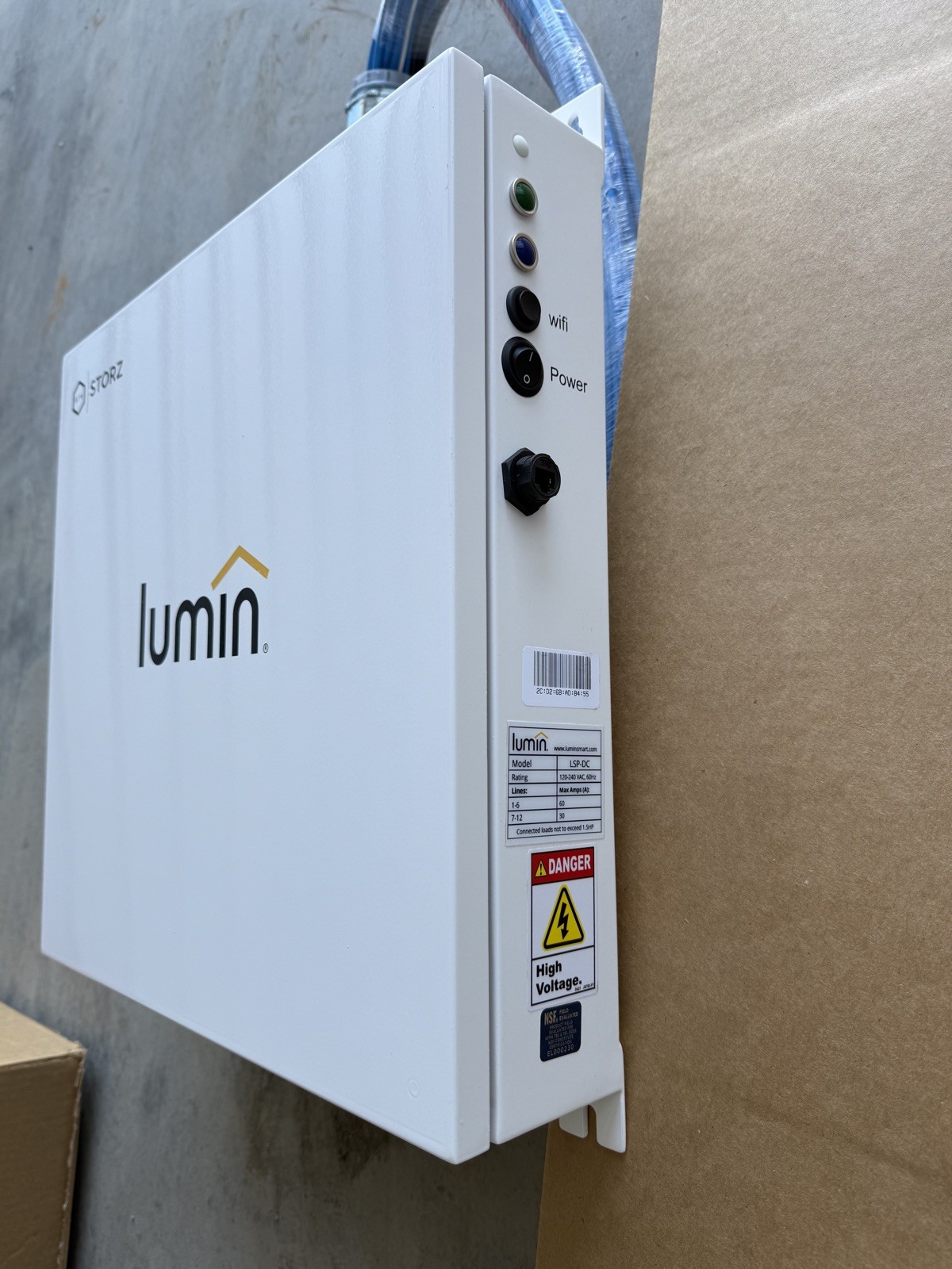Lumin LSP-DC Smart Electrical Panel Brand New