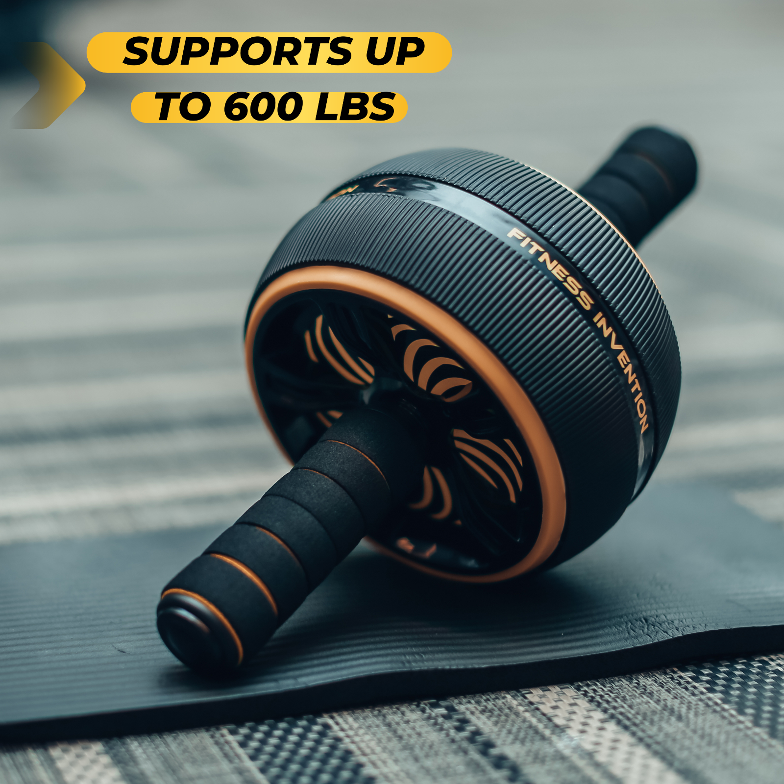 Ab Roller Wheel - Ab Wheel Roller - Ab Workout Equipment - Home Gym Equipment