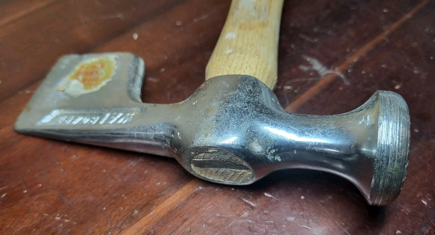 Vintage WAL-BOARD Drywall Hatchet Sheetrock Hammer Walboard Tool Wood Handle USA