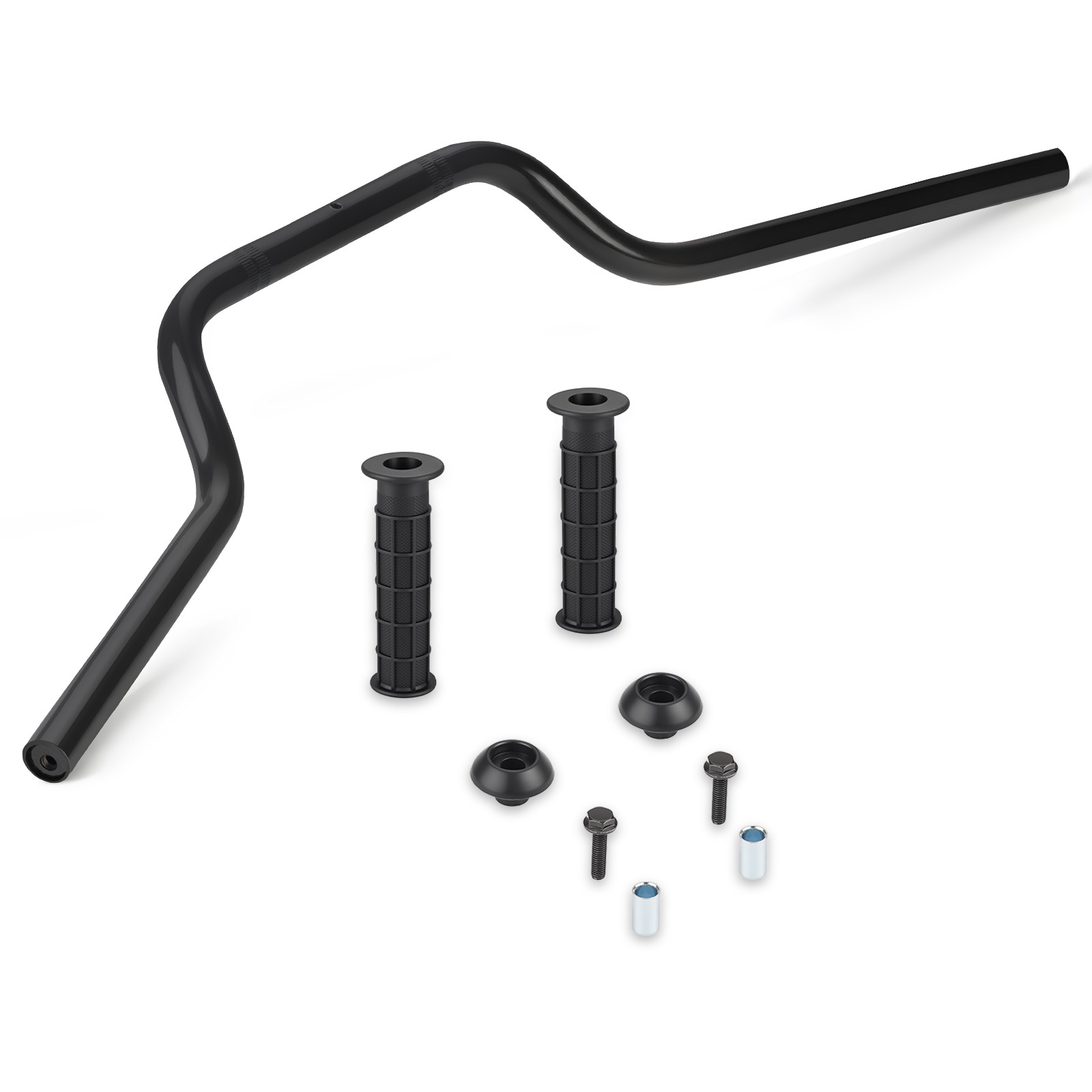 Heavy Duty Handlebar w/ Grips For Honda ATC200X ATC 250R 350X 200X 53100-HA2-770