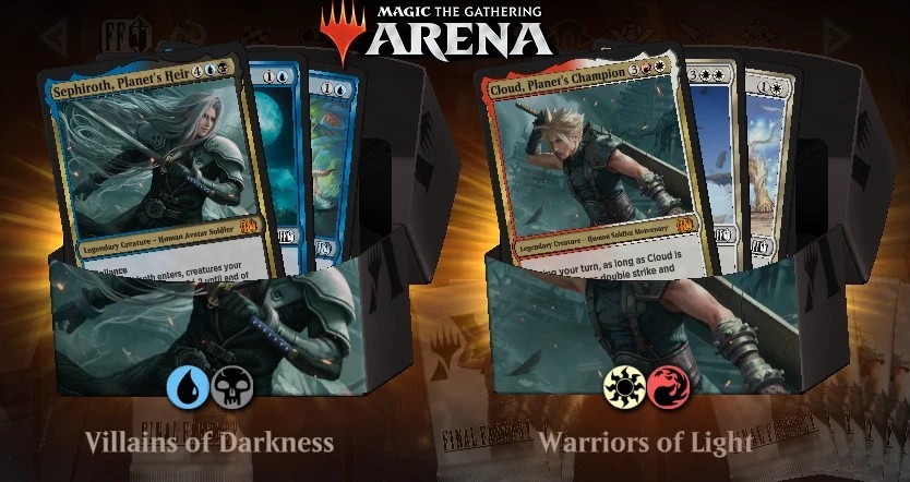 MTG ARENA CODE - FINAL FANTASY STARTER KIT DOWNLOAD - 2 DECKS EMAIL DELIVERY