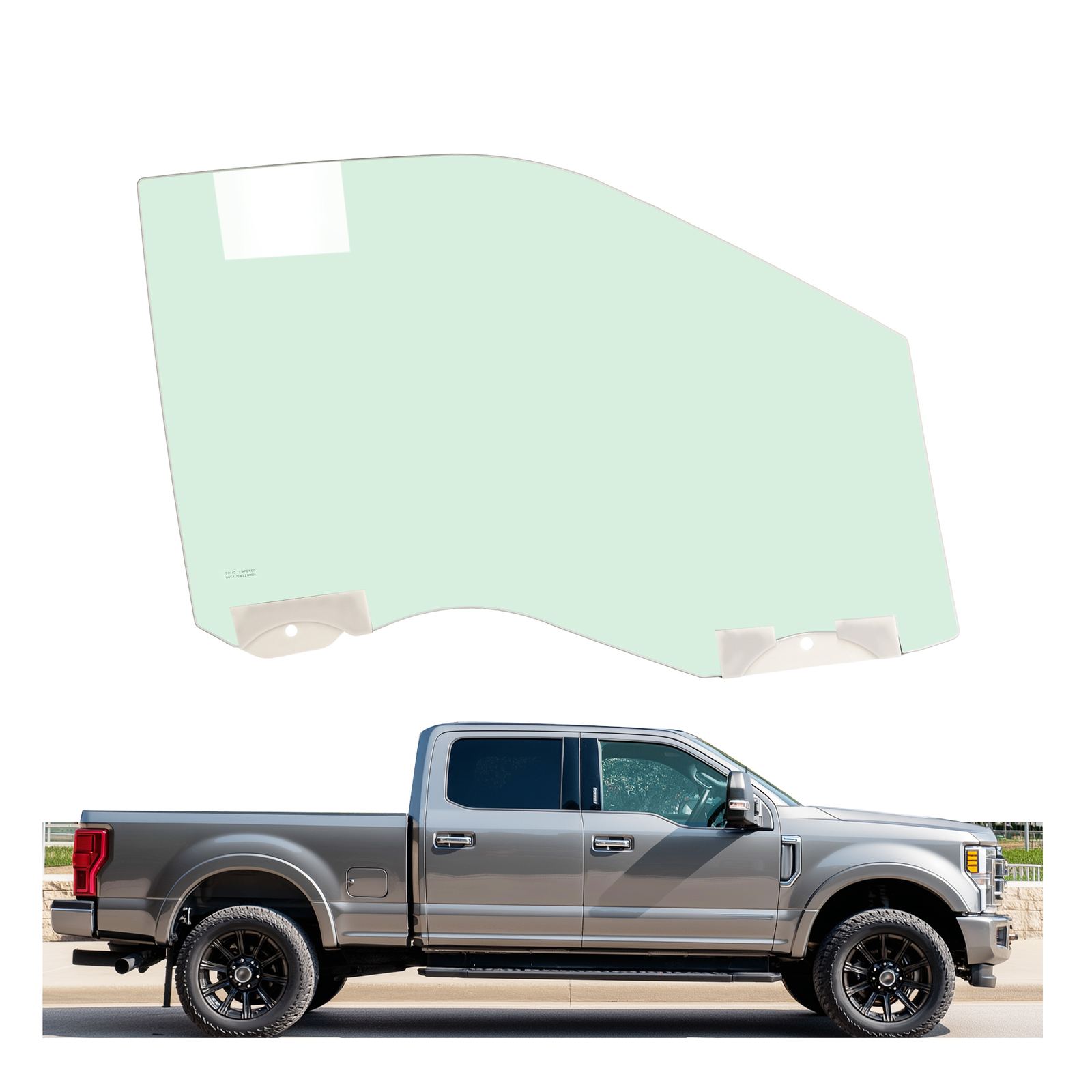Front Passenger Side Door Glass Window Fits Ford F-150 2015-2024 /F-250 2017-24