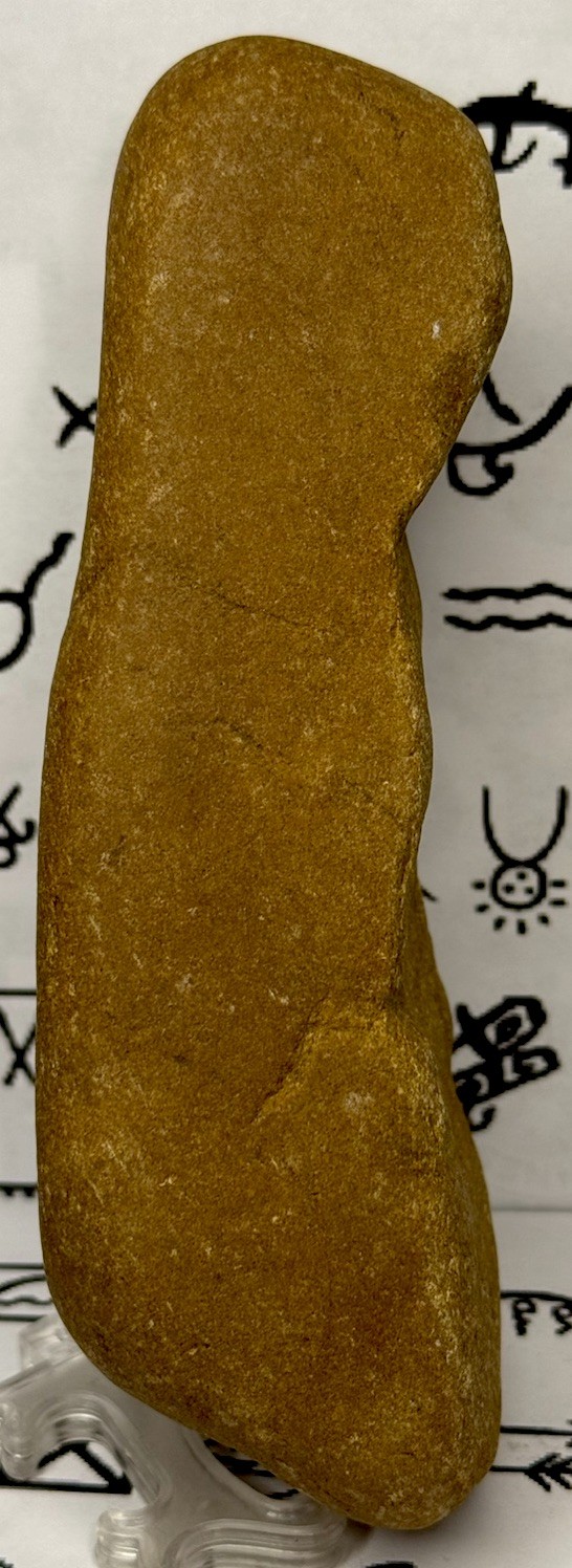 Native American Indian Authentic Artifact Stone Carved Effigy, 1 lb 8 oz • VA