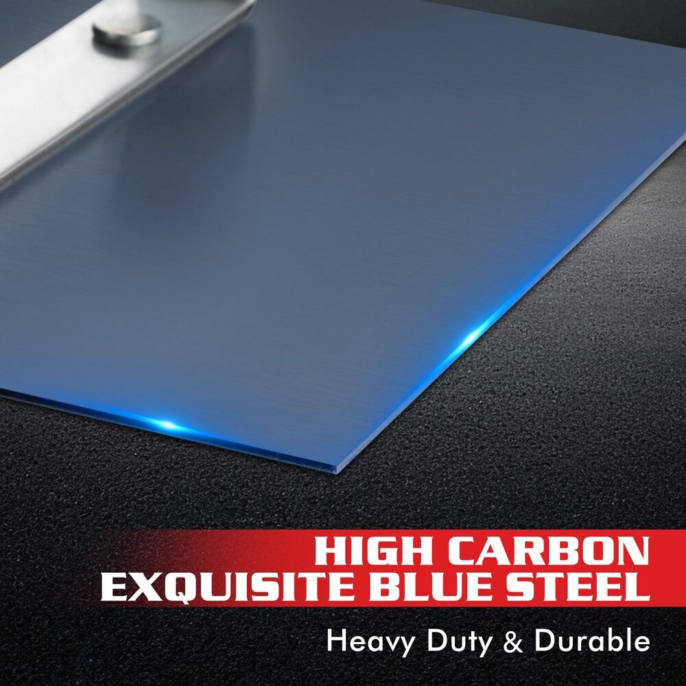 Goldblatt Concrete Edger Tool Concrete Finish Tools 6x6" Steel Edger 1/2"R 5/8"D