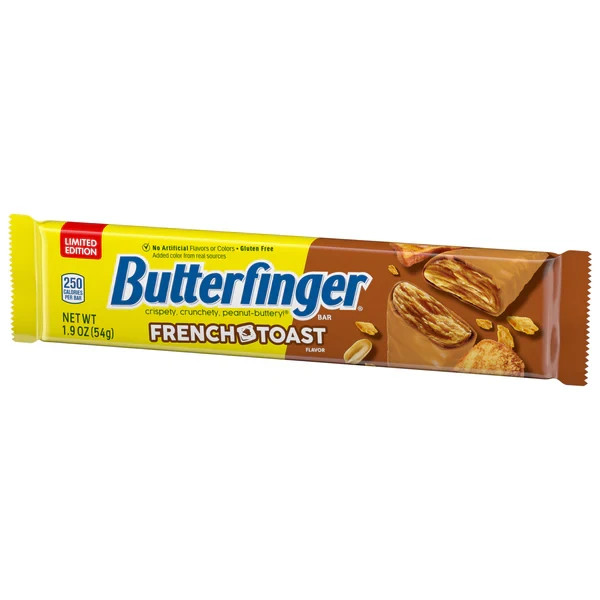 Butterfinger French Toast Candy Bars Limited Edition Peanut Butter 3 Bars