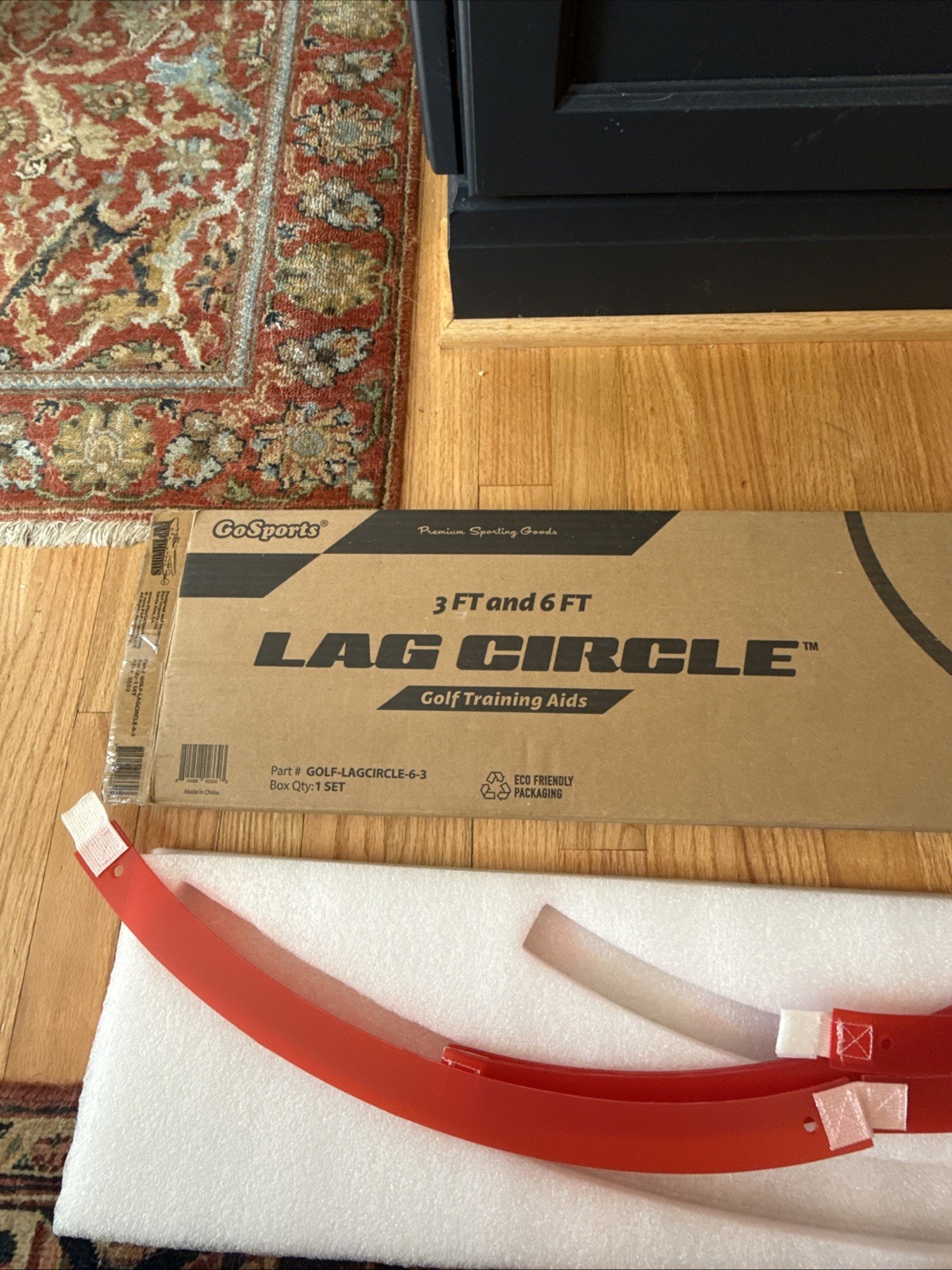 GoSports LAG Circle Putting and Chipping Training Tool - Includes 6 ft and 3 ft