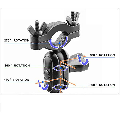 Rear View Mirror Mount for Escort Passport & Beltronics RX65 GT Radar Detectors