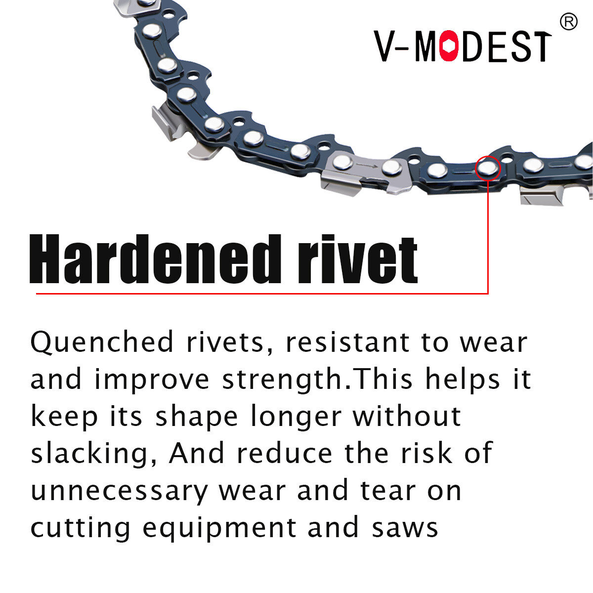 1-3PCS 18" For ATLAS™ 80V Brushless Cordless Chainsaw Chain Blade 3/8LP 050 62DL