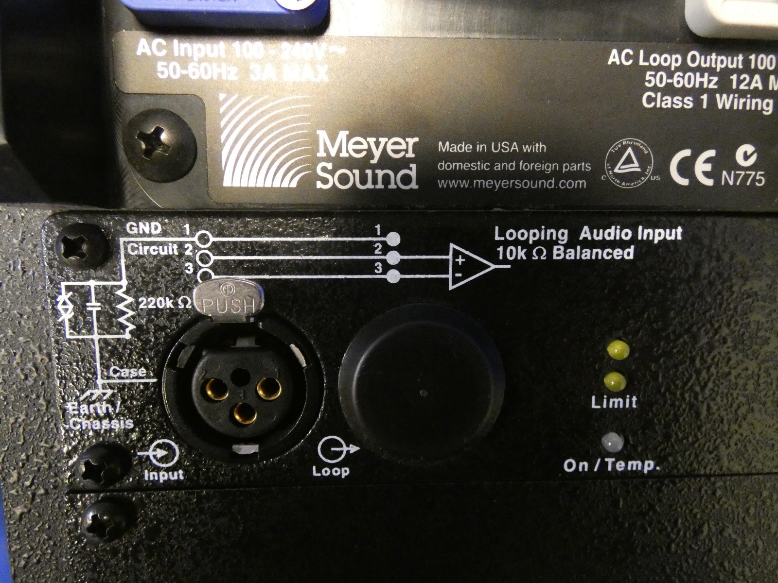 Meyer Sound UP Junior Powered Loudspeaker QTY 2 w/Power Cords, Pelican 1640 Case