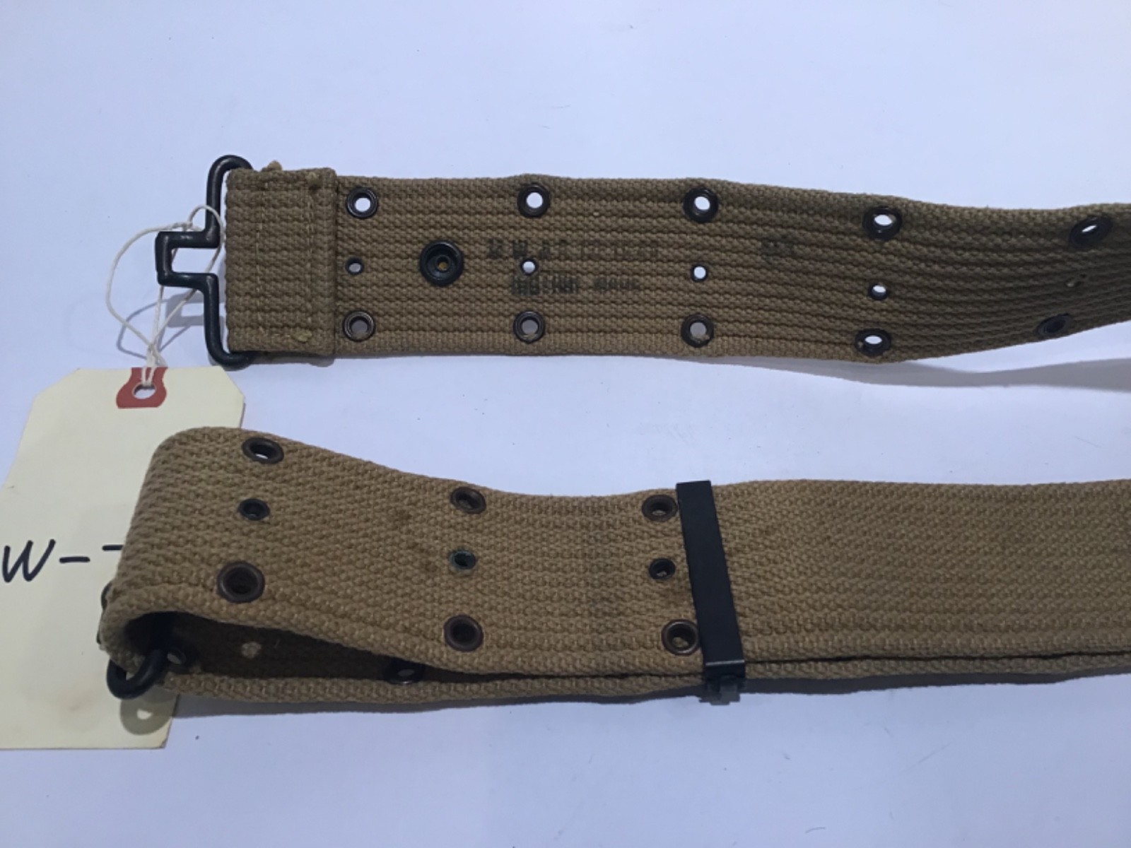 M1936 US British Made Pistol Belt W7