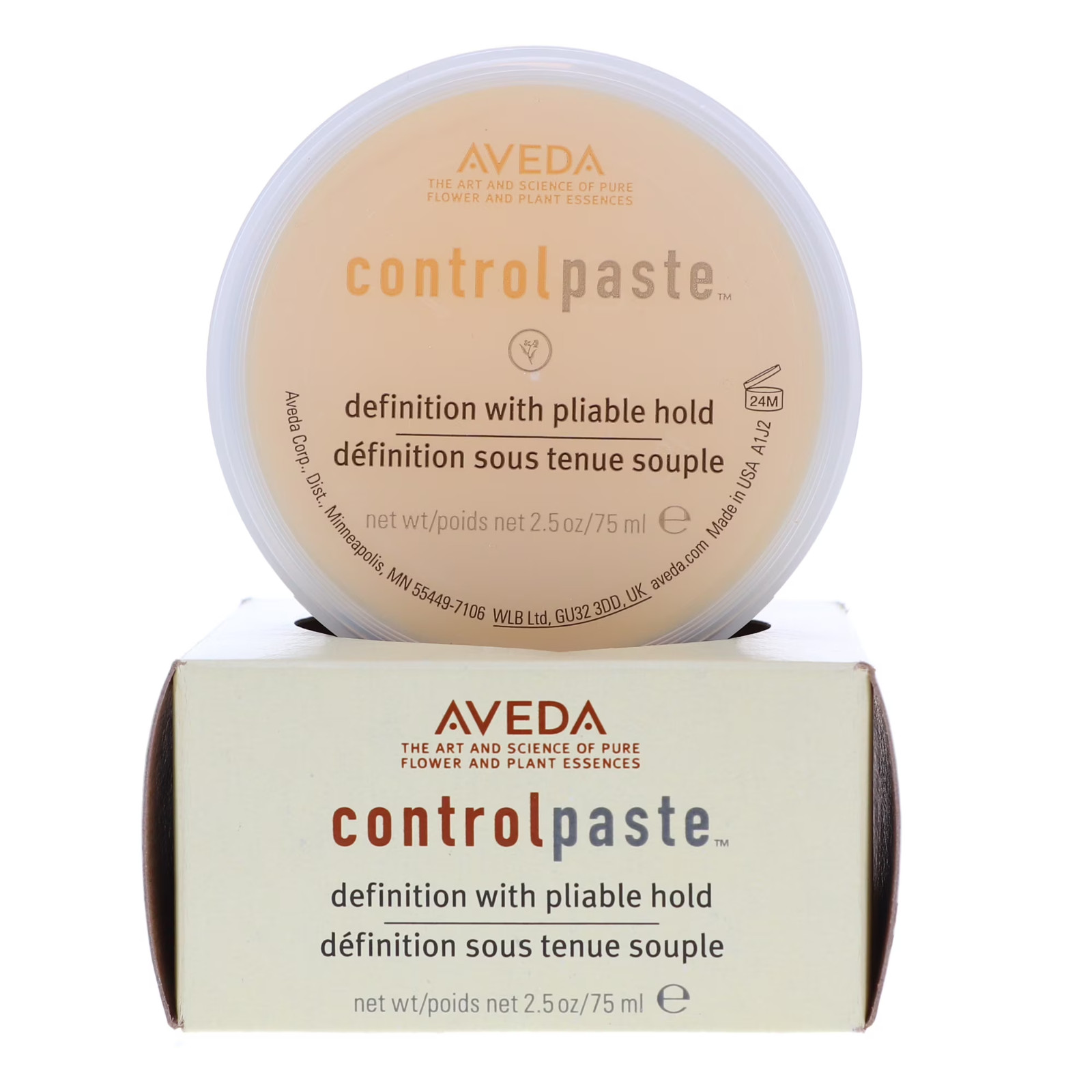 Aveda Control Paste 2.5oz 75ml  (7249)