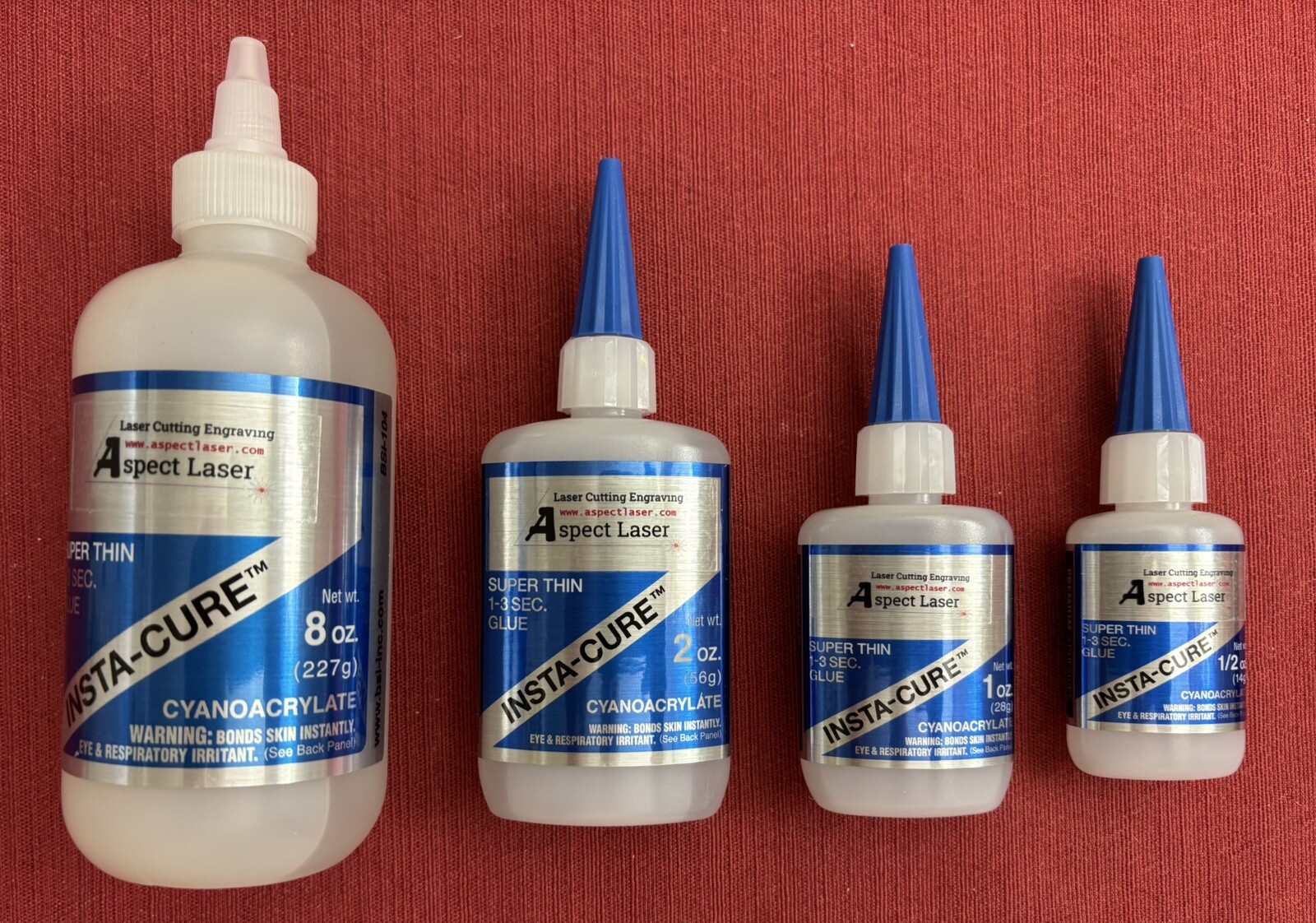 Bob Smith SUPER THIN Glue Insta-Cure Glue Various Sizes