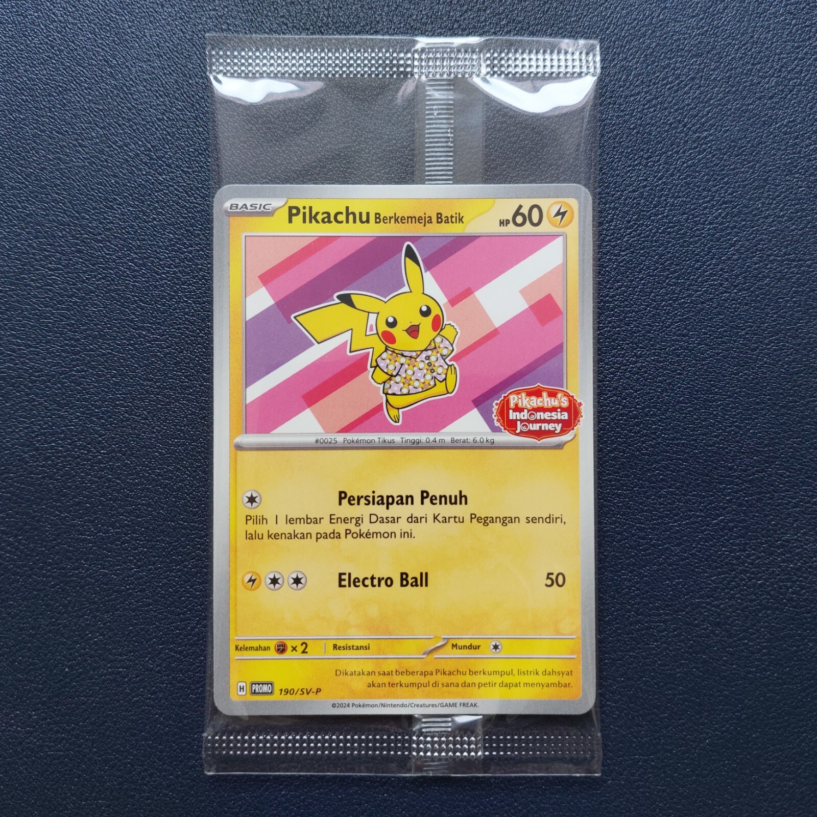 Pikachu Berkemeja Batik Set of 4 Indonesia Journey PROMO 101 154 155 190/SV-P