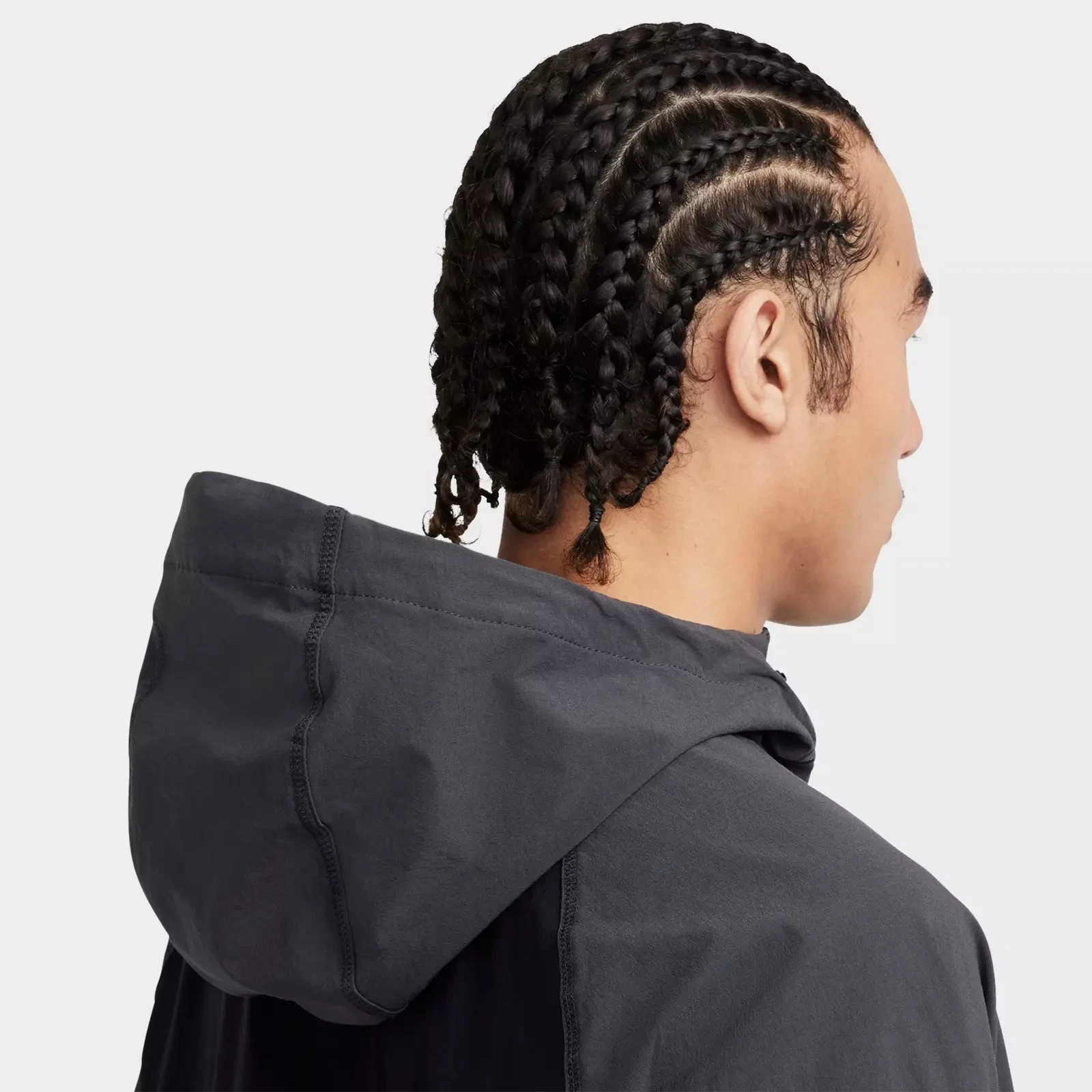 Nike Tech Woven "Black" Gray Green Windbreaker Jacket HM7151-013 Men's Size XS