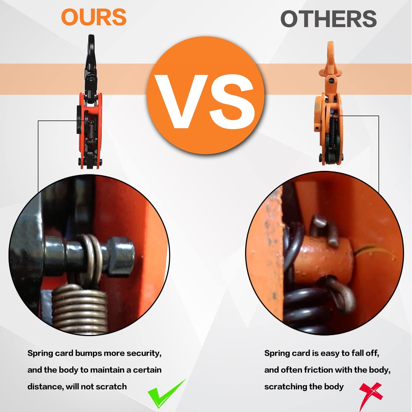 Plate Lifting Clamps, 1760lbs /2200lbs/ 4400lbs Plate Vertical Clamp