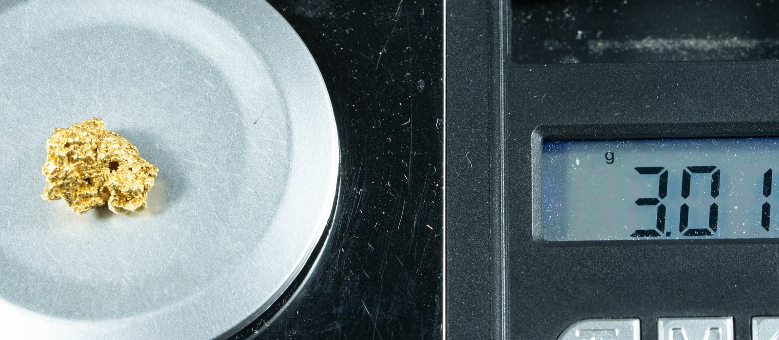 #965 Natural Gold Nugget Australian 3.01 Grams Genuine