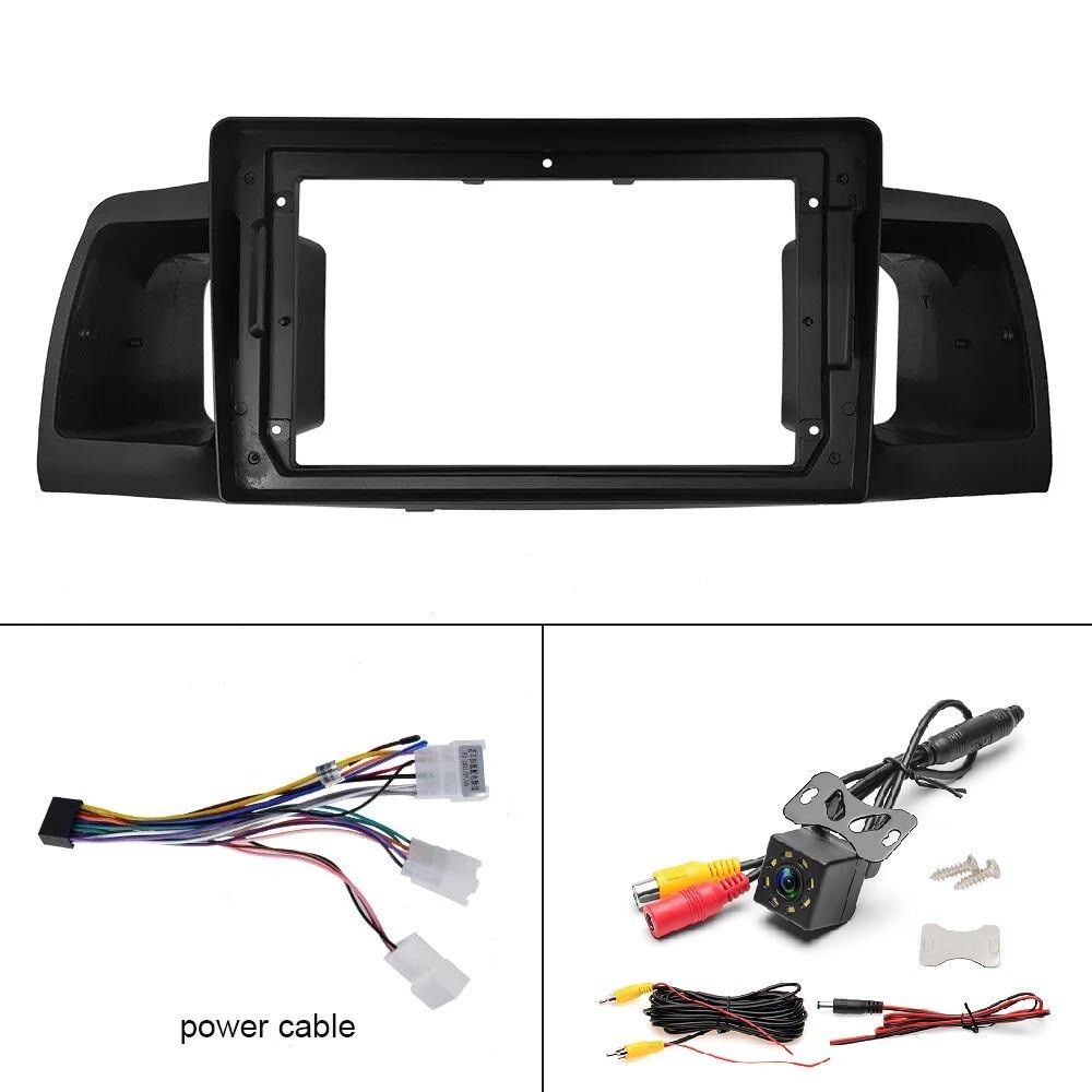 9"QLED Apple Carplay For Toyota Corolla 2003-08 Android 15 Car Stereo Radio GPS