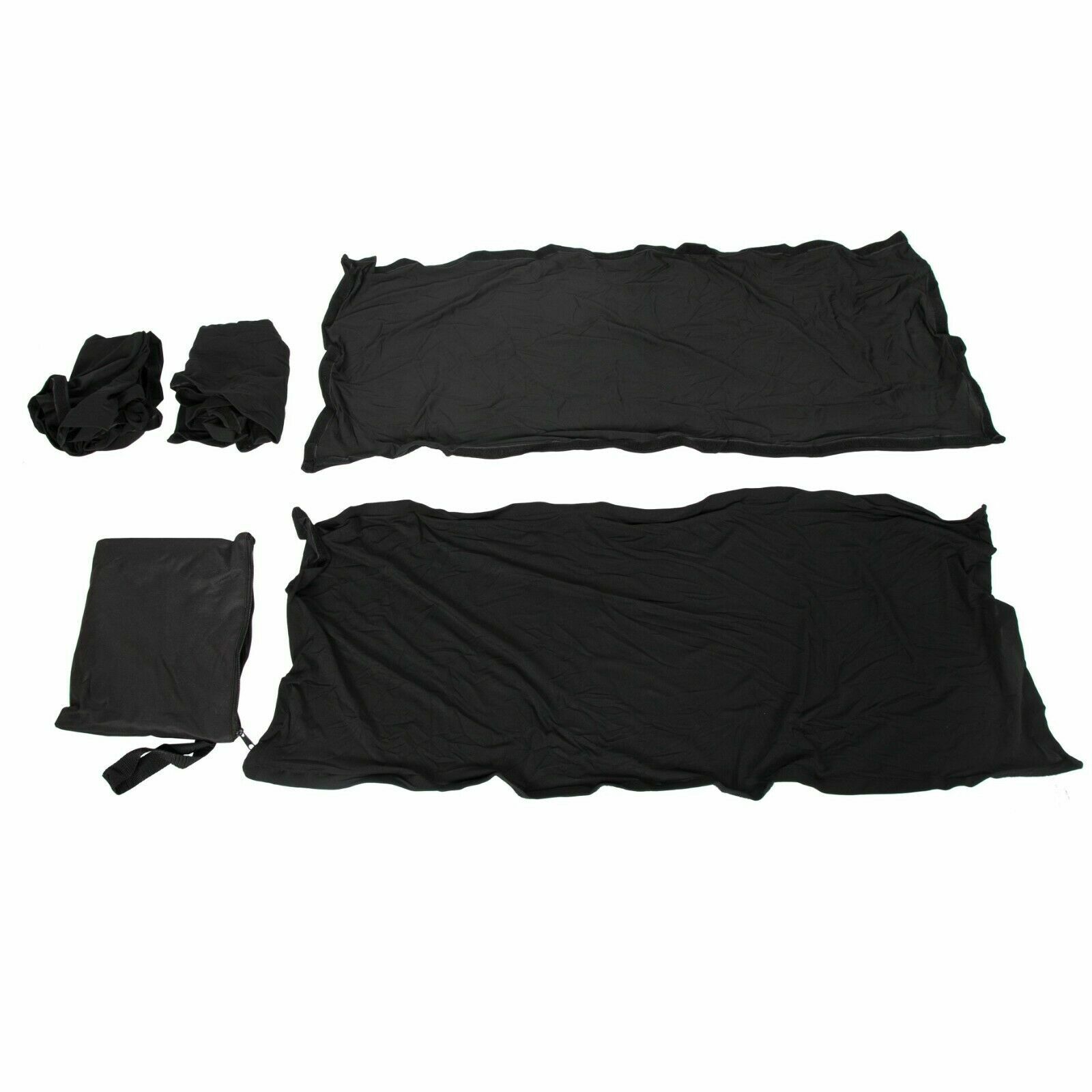 DJ Event Facade White/Black Scrim Metal Frame Booth +Travel Bag Case