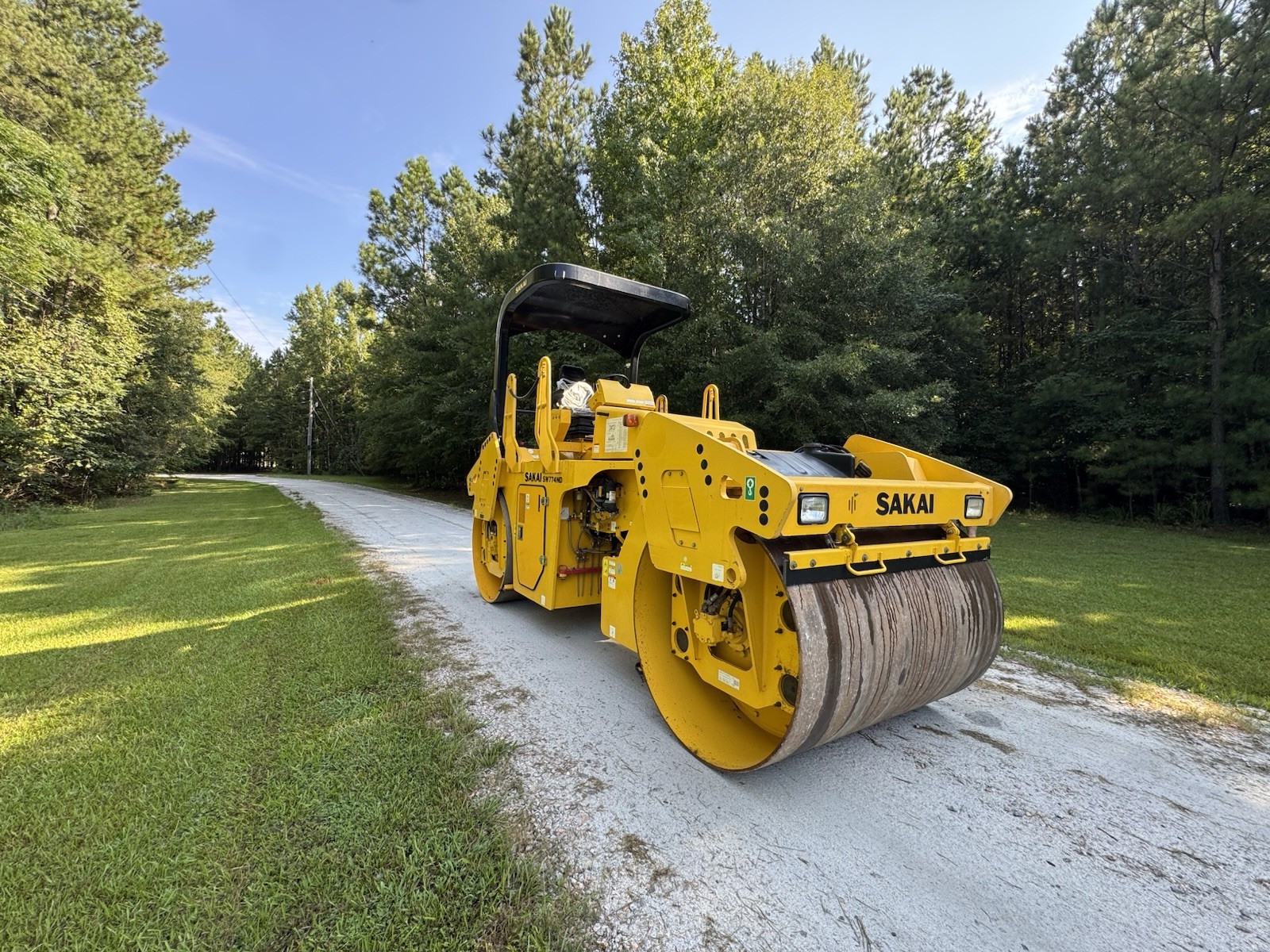 2022 Sakai SW774ND Double Drum Asphalt Roller