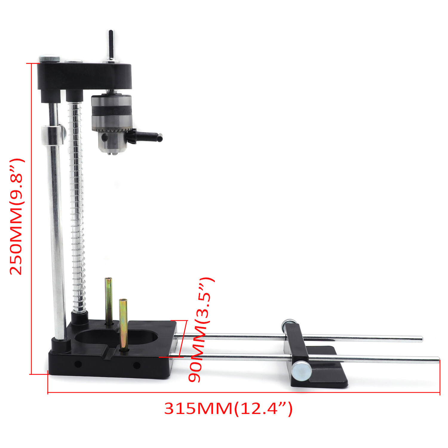 Black Woodworking Drill Locator Punch Locator Drill Guide Drilling Locator Tool