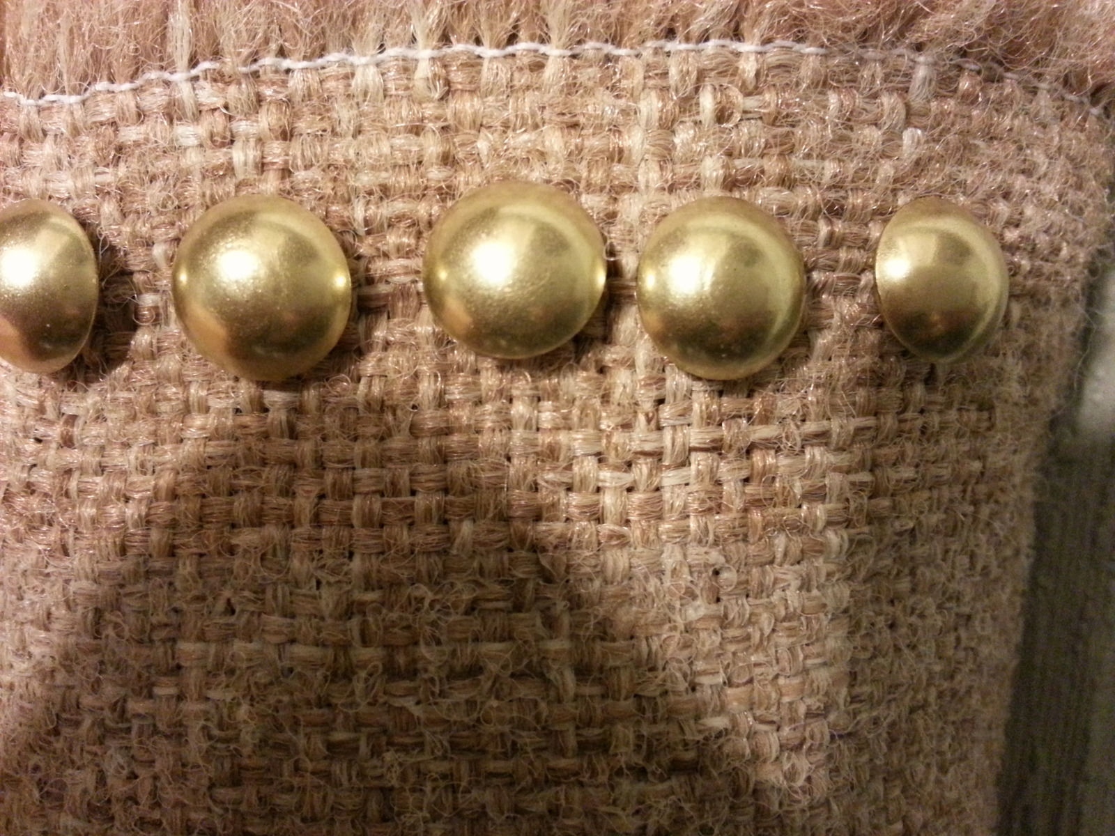 Brass-Gilt 7/16"Dia 1/2"LNails Decorative Upholstery Tacks Nail 100-200-500-1000