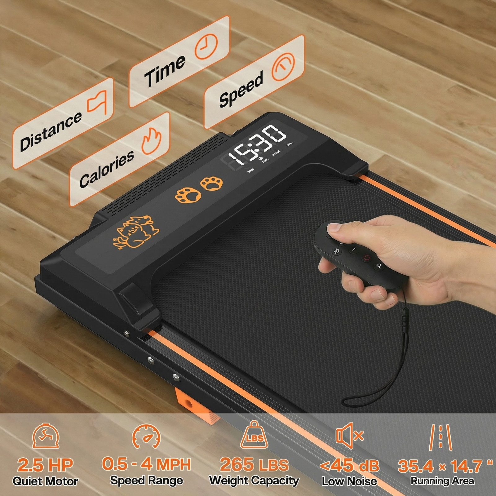 2026 Edition Small Dog Treadmill Pet Running Machine Pacer Treadmill with Remote