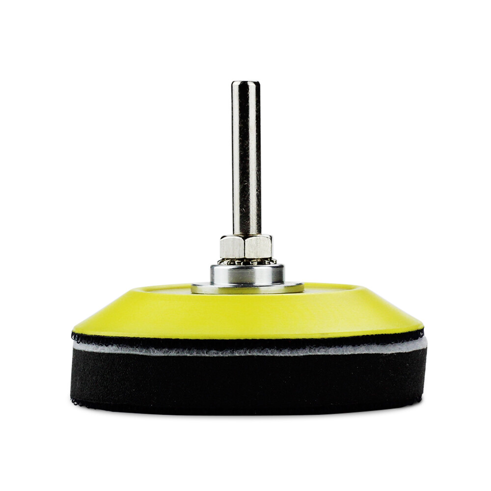 3" Hook and Loop Sanding Disc Backing Pad with Removable Foam Layer - 1/4" Shank