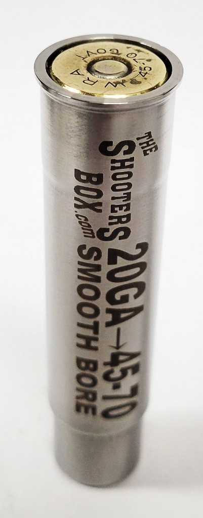 20GA to 45-70 Shotgun Adapter - Stainless Steel - Free Shipping!