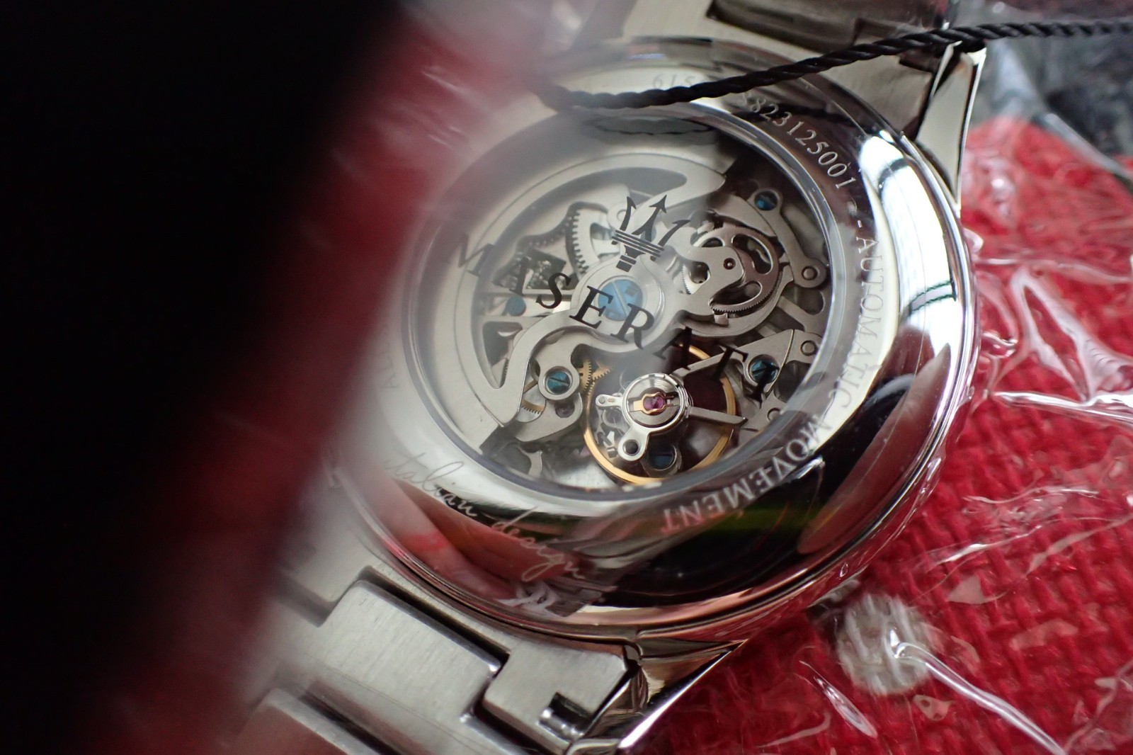 Maserati R8823125001 Men's Tradizione White Dial Automatic Watch unique box/tag