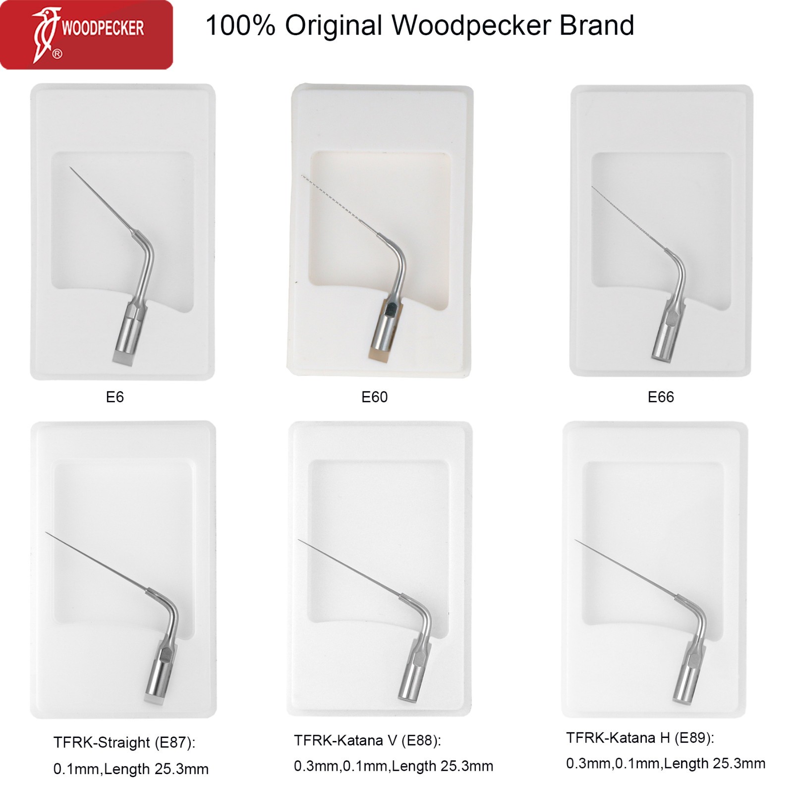 Woodpecker Dental Ultrasonic Scaler Tips Broken File Removal TFRK-S/Katana V/H