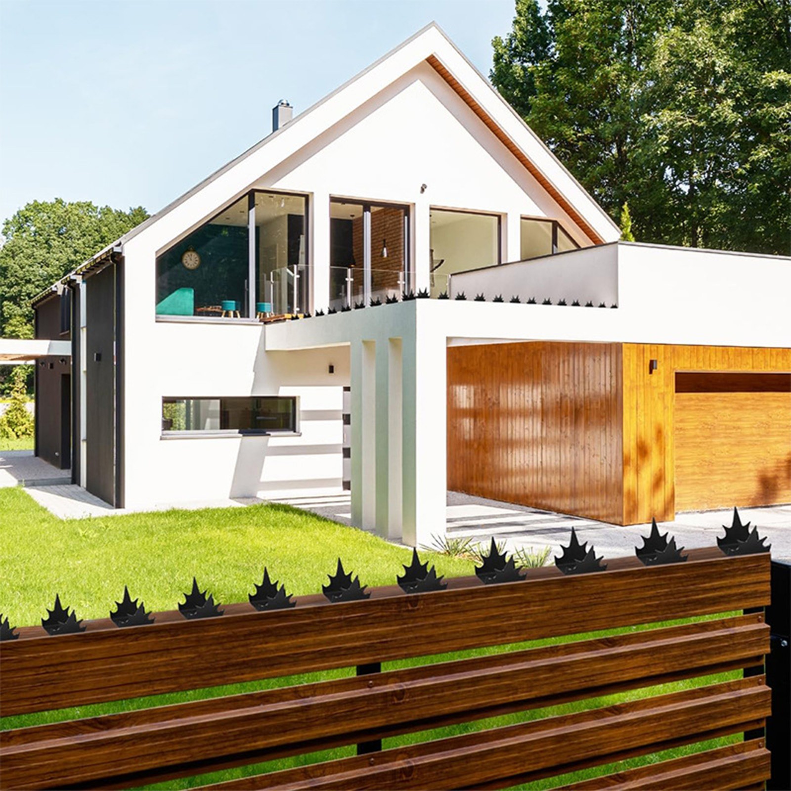 Fence Wall Spikes Fence Security Spikes Bird Defender Anti Theft Spikes For Yard