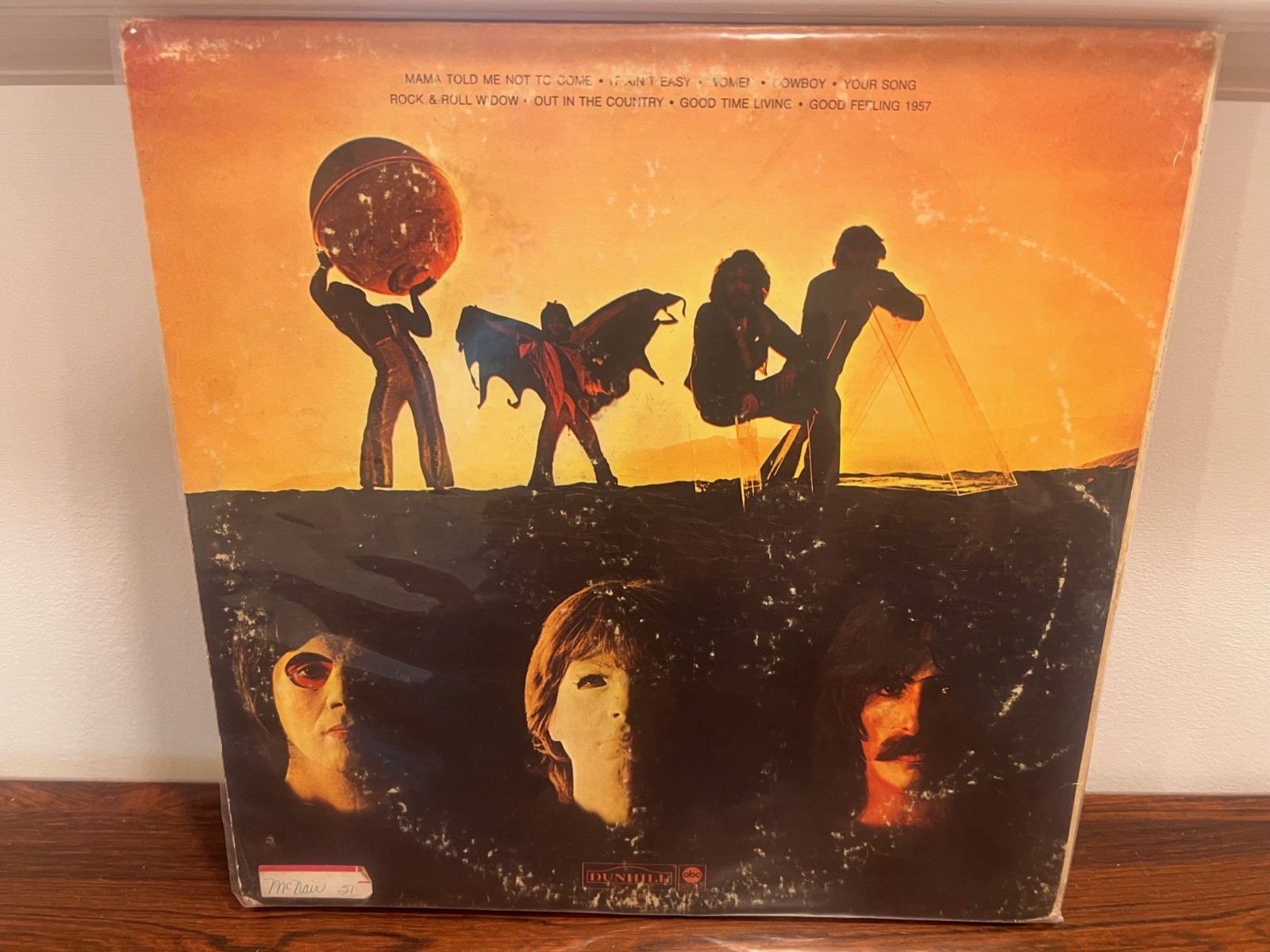 Three Dog Night Signed Album