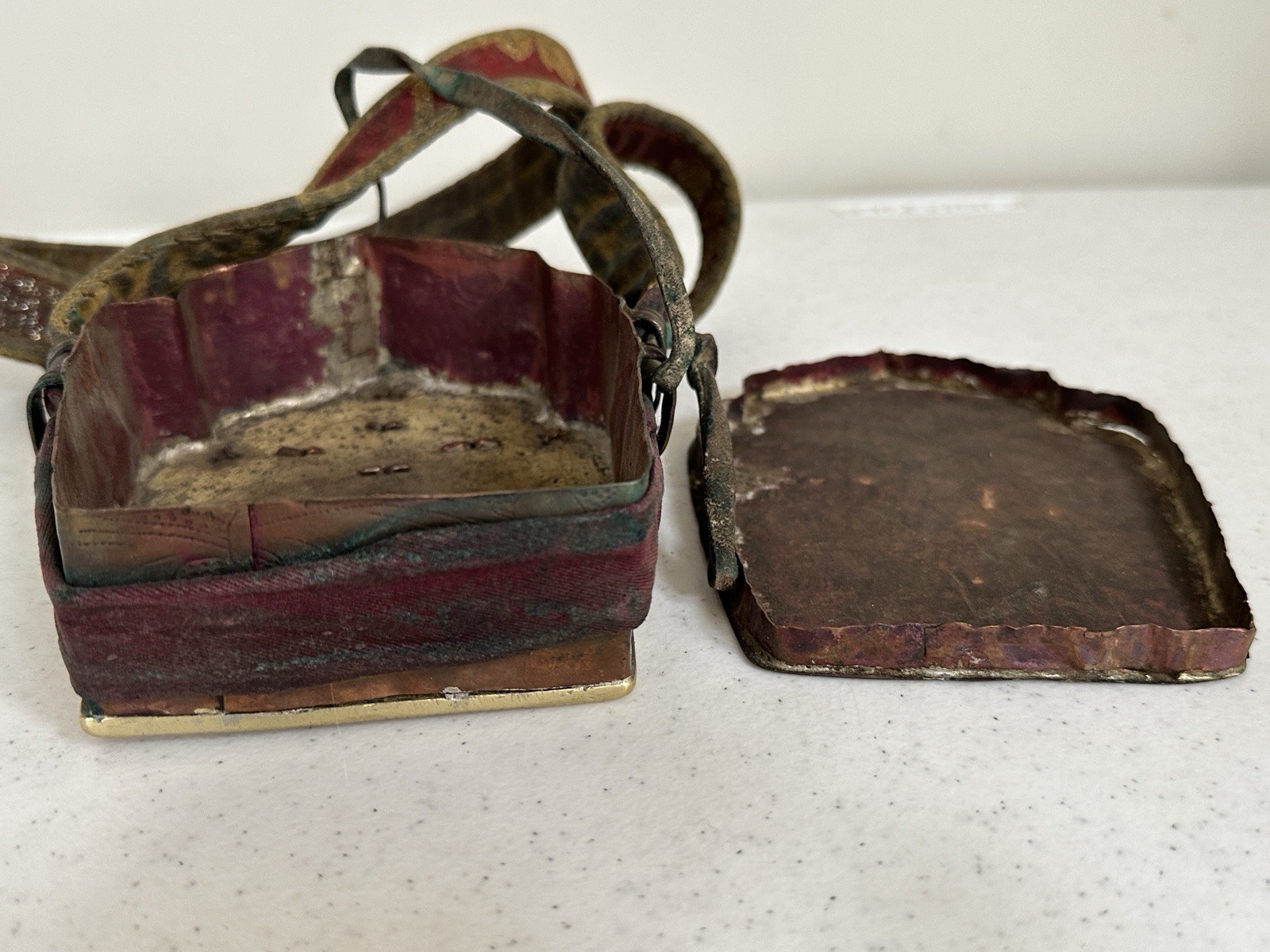 Beautiful Antique Tibetan Buddhist Traveling Shrine