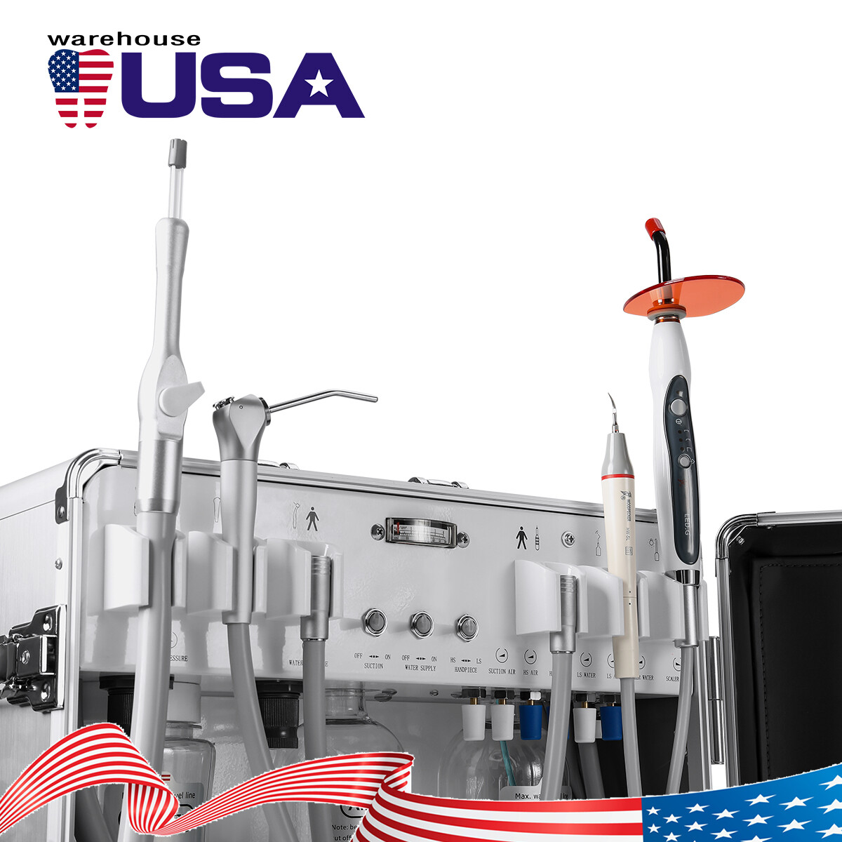 Dental Unit Chair DC Motor Computer Controlled/Dental Unit System Air Compressor