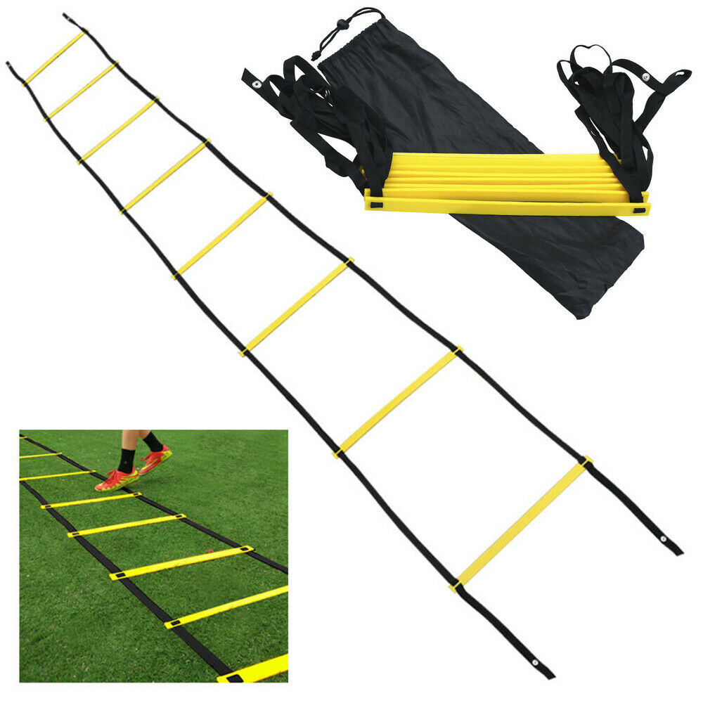 20 Rungs Ultimate Agility Ladder Speed Training Equipment Fit Soccer Football