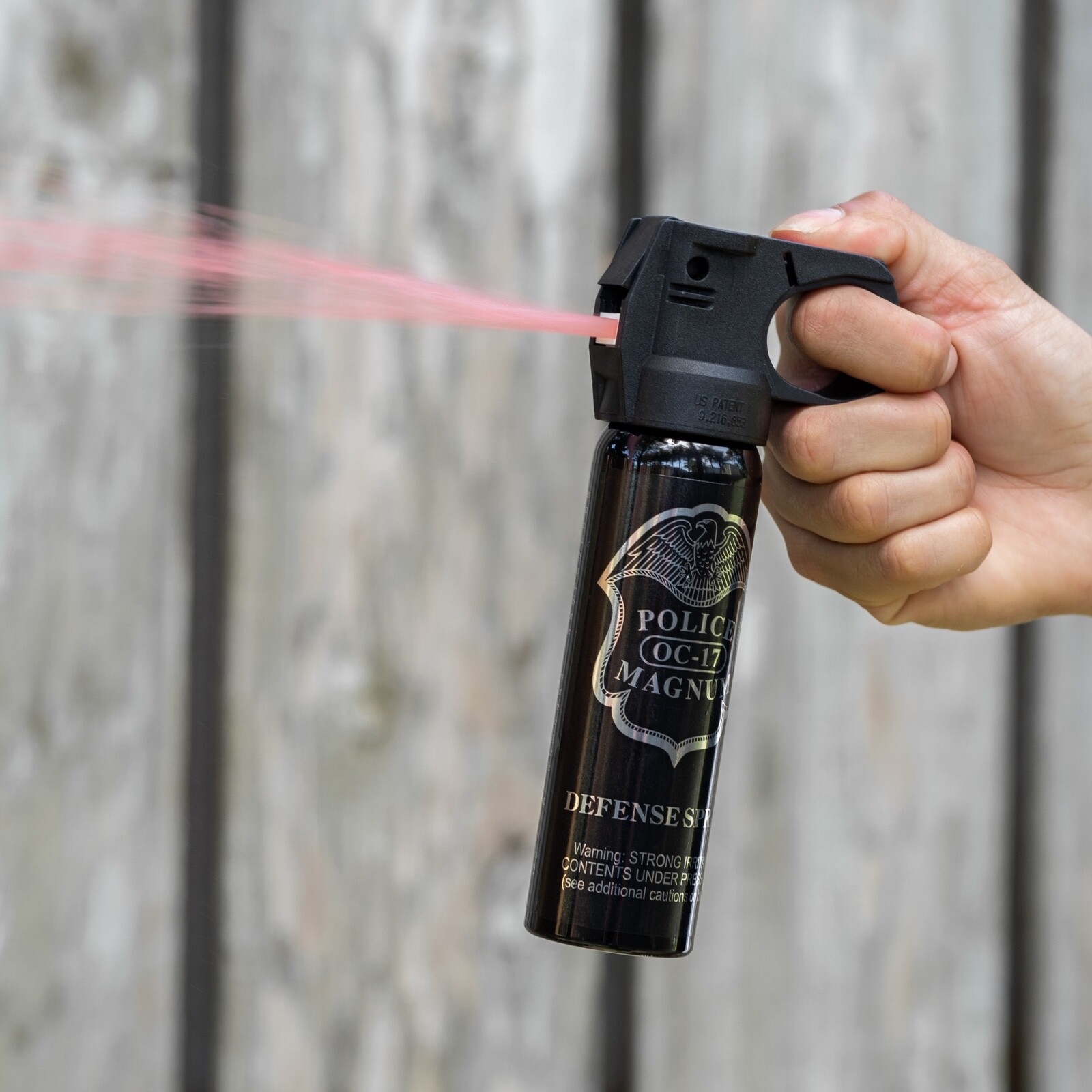 3 PACK POLICE MAGNUM pepper spray 5oz Fire Master Fog Home Auto Office Security