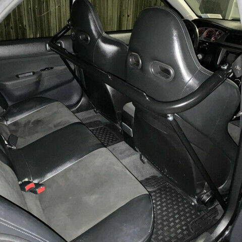 49" Stainless Steel Racing Safety Seat Belt Chassis Roll Harness Bar Rod Kit