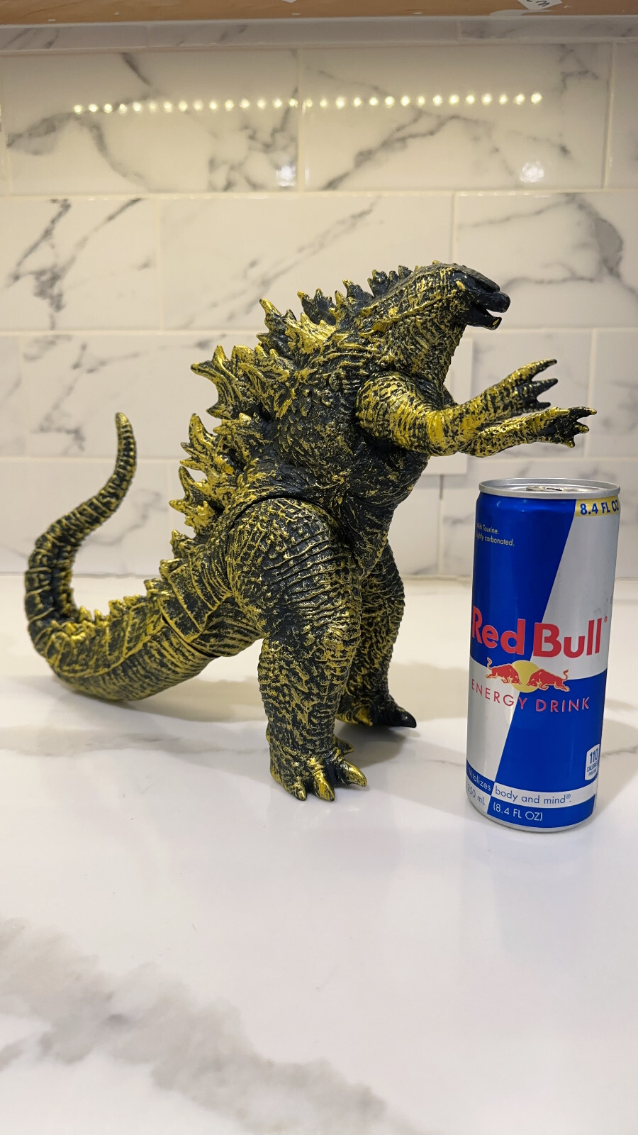 9" Bronze Gold Godzilla King of the Monster Action Figure Toy Bulk