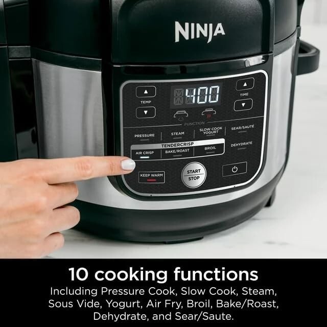 Ninja Foodi OS300 10-in-1 6.5-Quart Pro Pressure Cooker Air Fryer Indoor grill’s