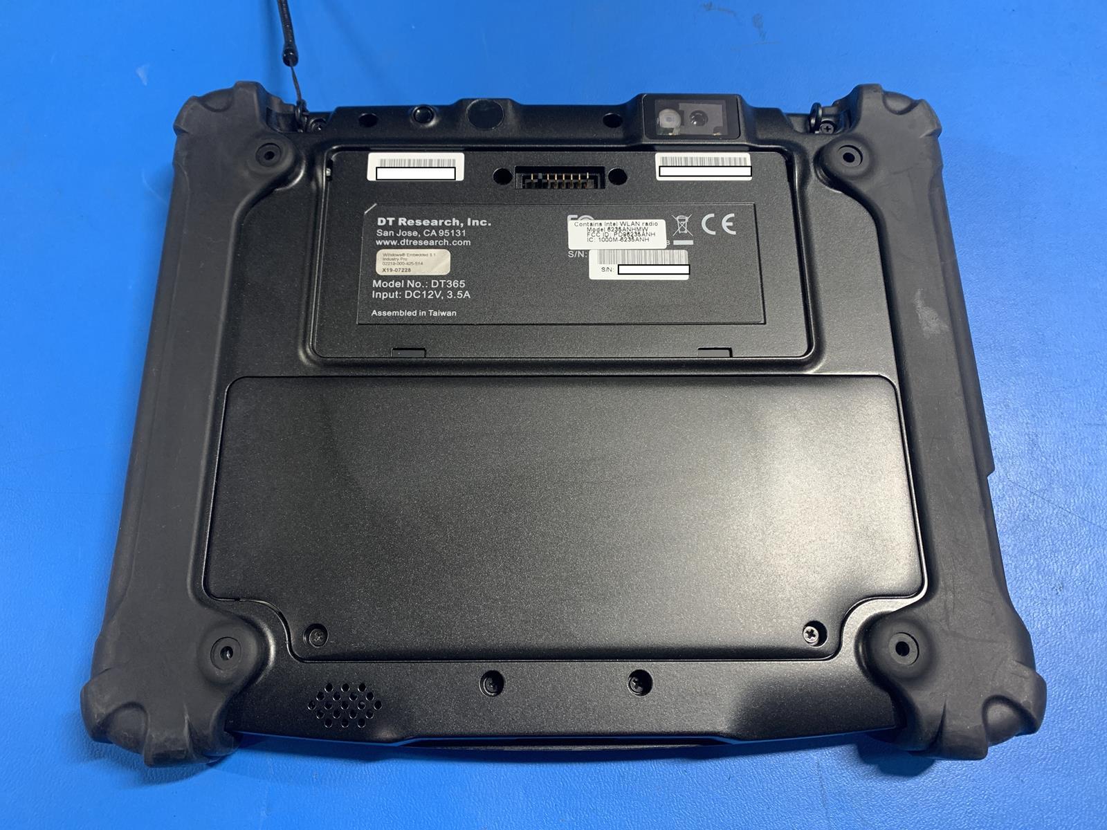 DT RESEARCH DT365 Rugged Mobile Tablet 128GB Storage