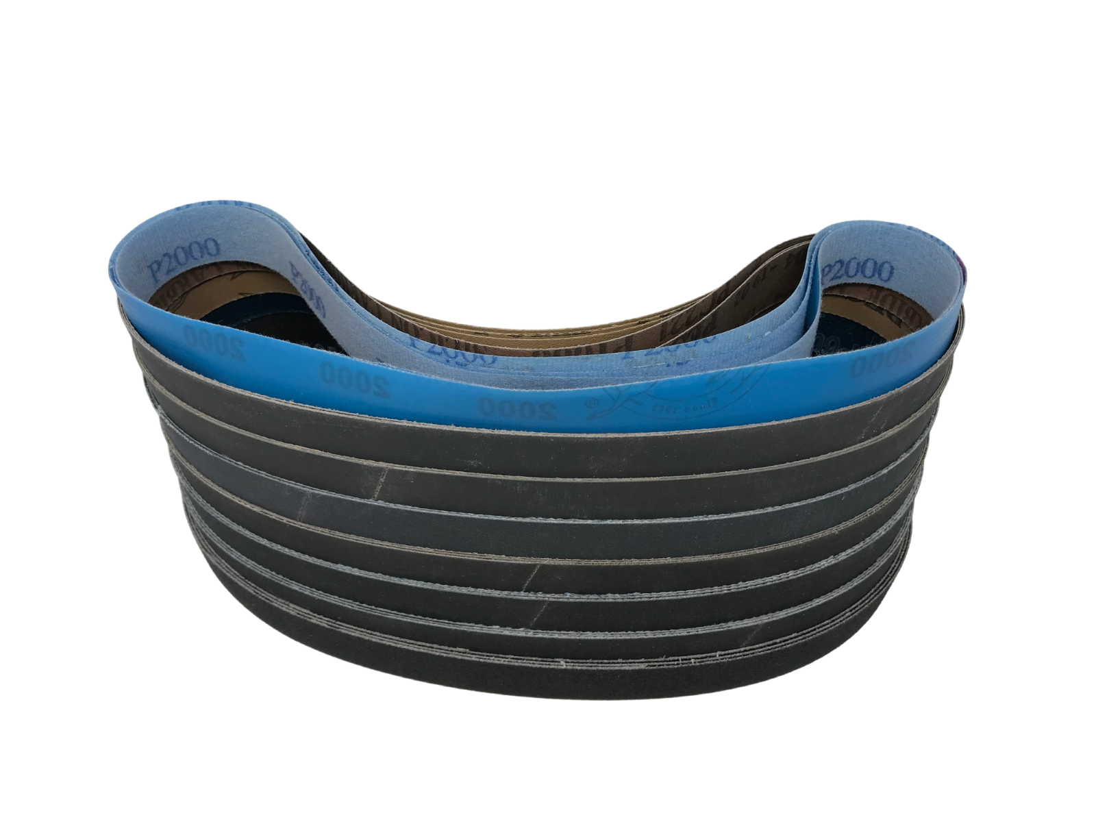 1X30 in Sanding Belts 24 Pack Assortment of Silicon Carbide and Aluminum Oxide