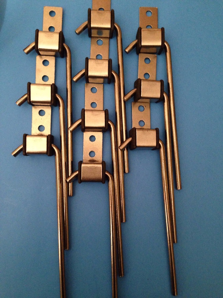 10x Southern Swinger Weld-on 45° 3/8" x 10" Exhaust Muffler Hangers-10 Pcs