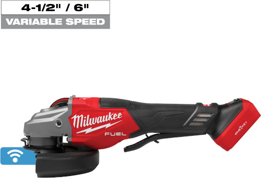 Milwaukee 3672-20 M18 Fuel 4-1/2"-6" Variable Speed Braking Grinder