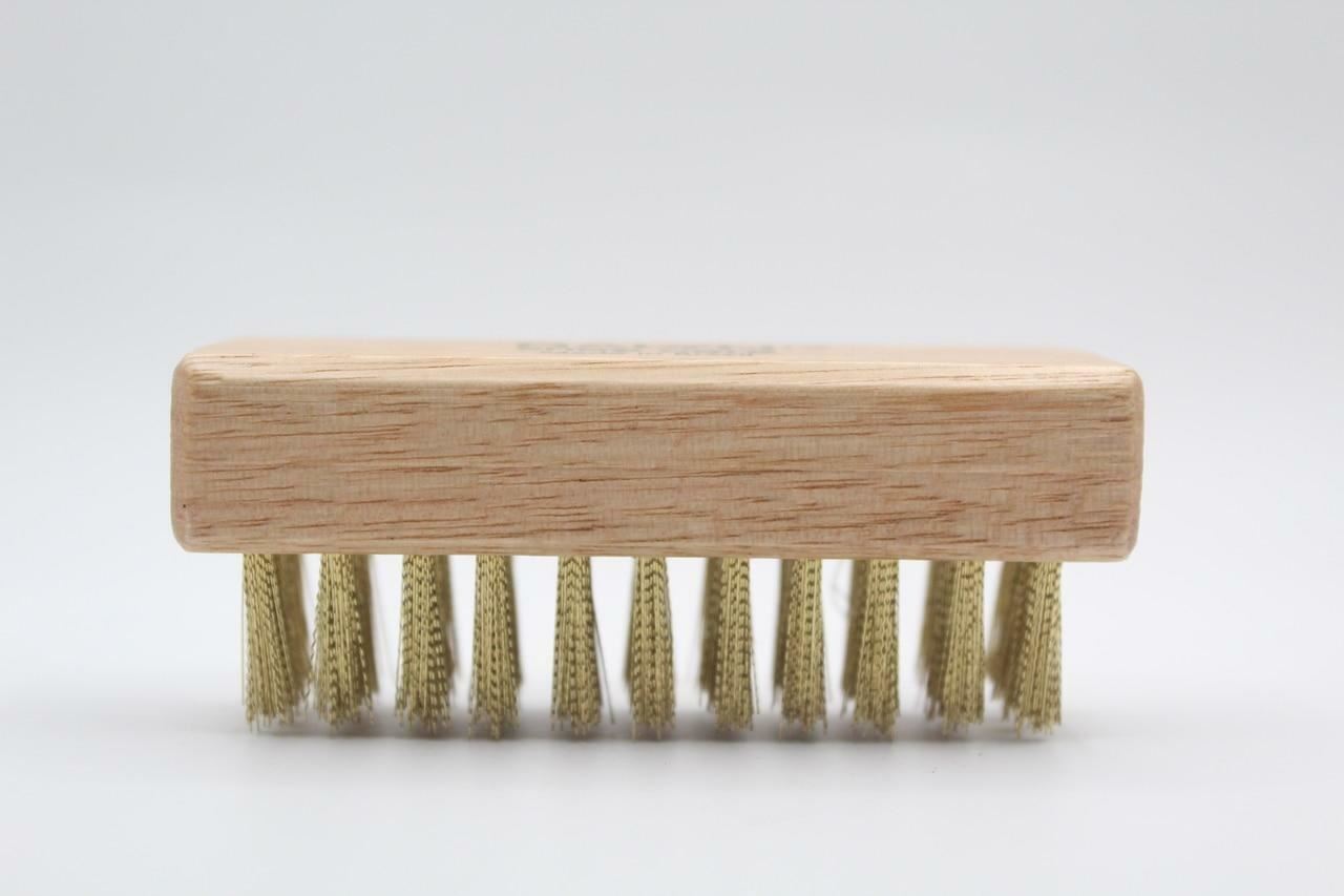 Ralyn Brass Suede Brush