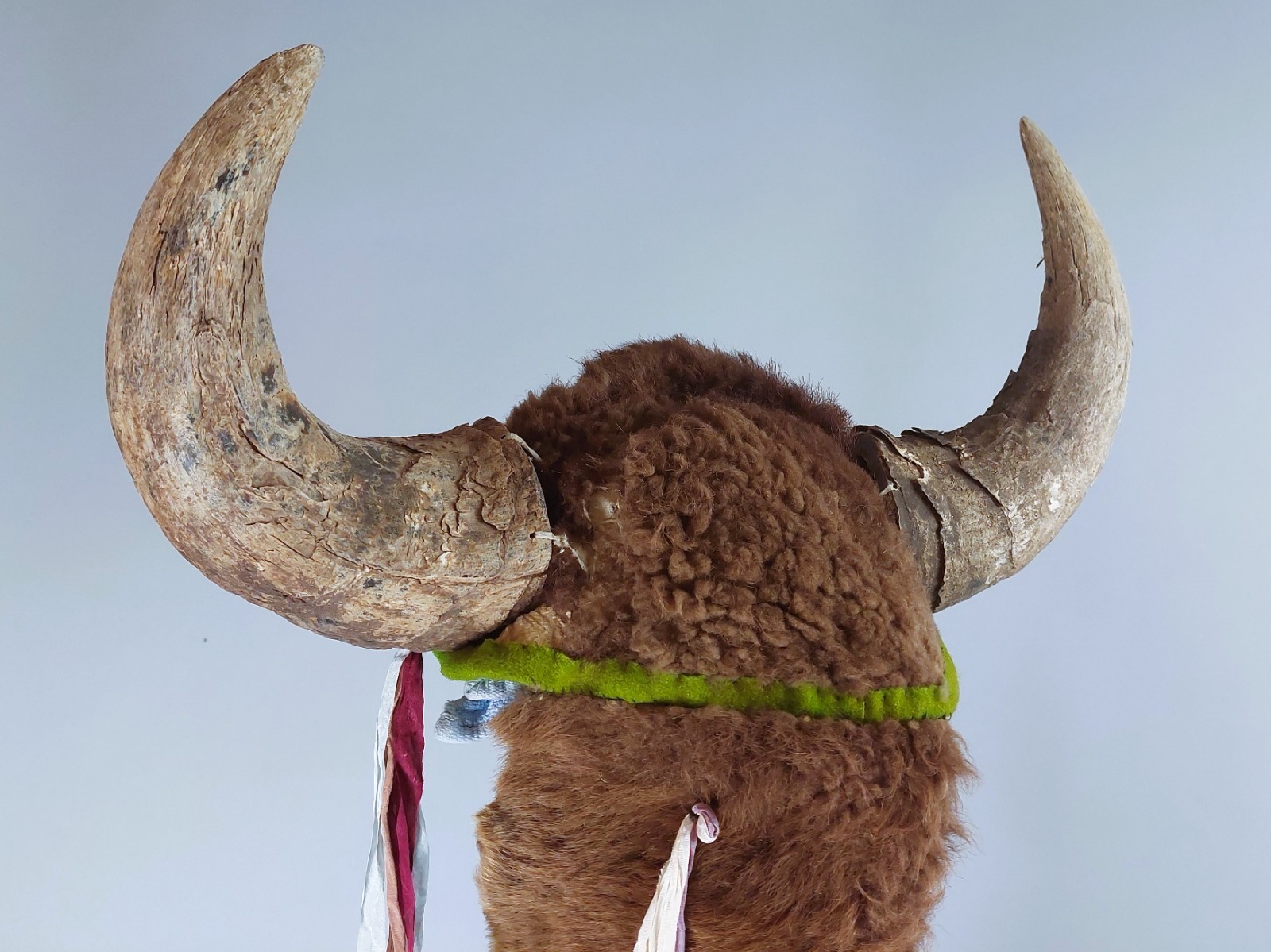 Antique Native American Southern Plains Indian; Buffalo Headdress; 19th Century